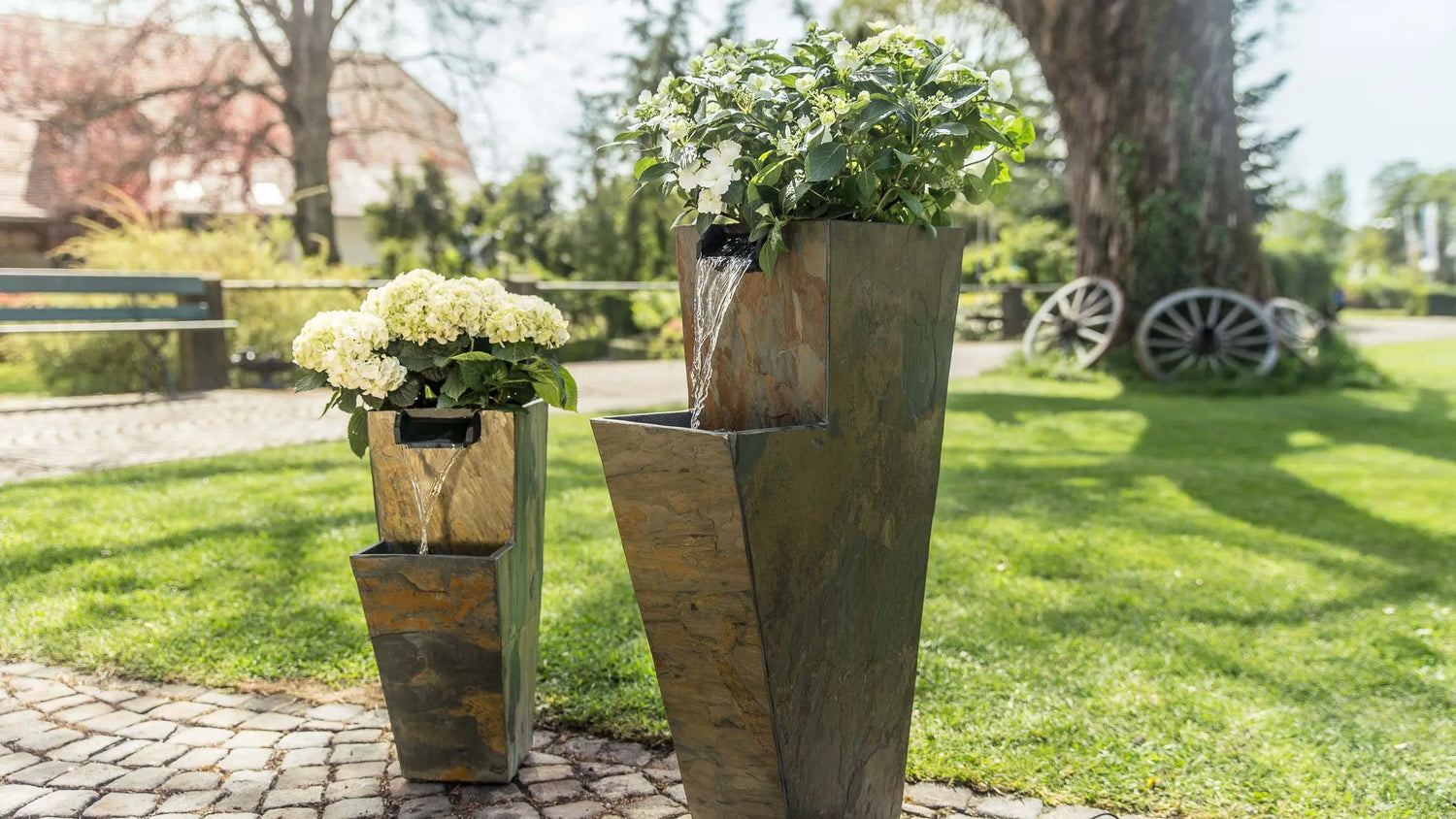 So-überwinterst-Du-Deinen-Gartenbrunnen-richtig - CLIMAQUA