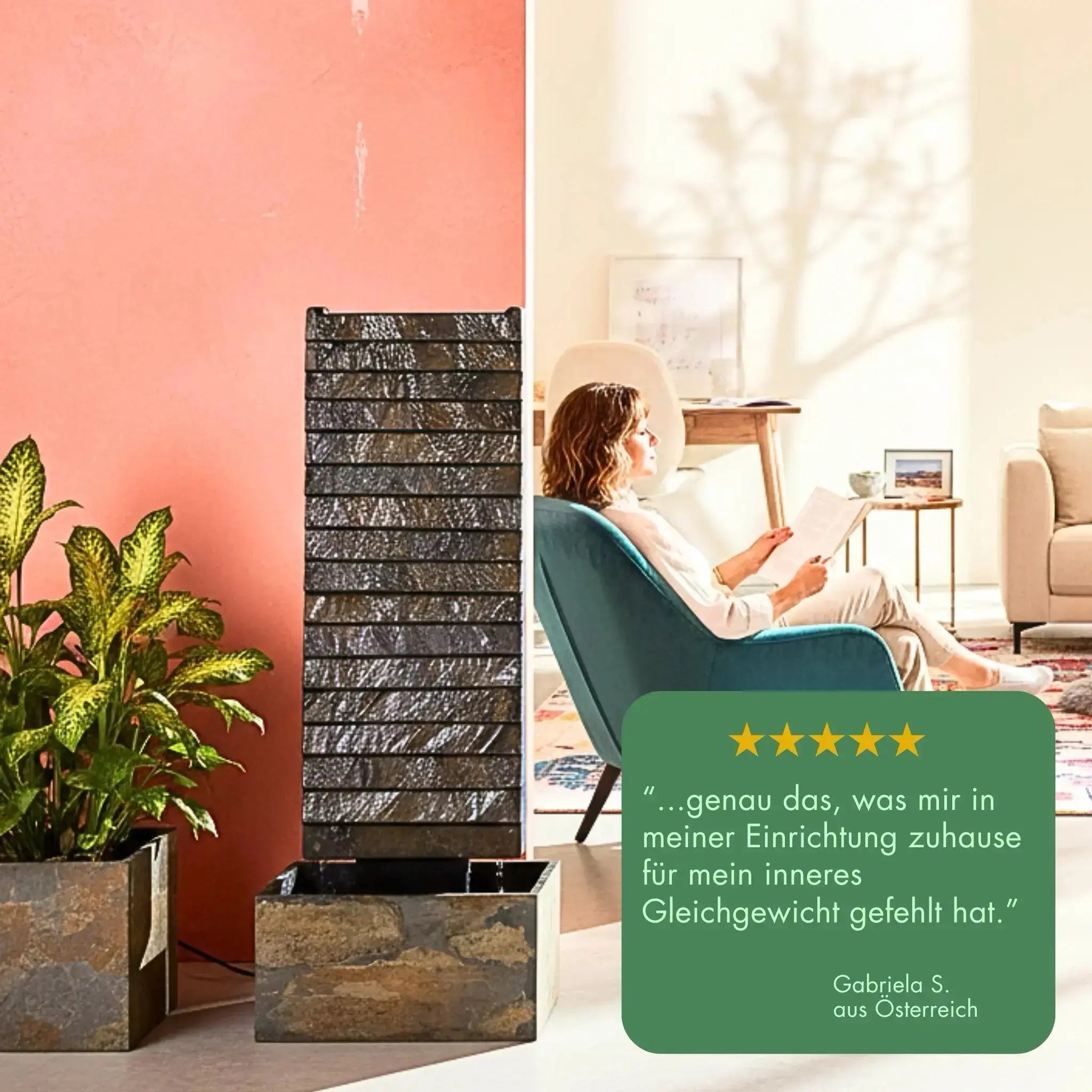 Wasserwand AVA M PURE LIVING Set - CLIMAQUA