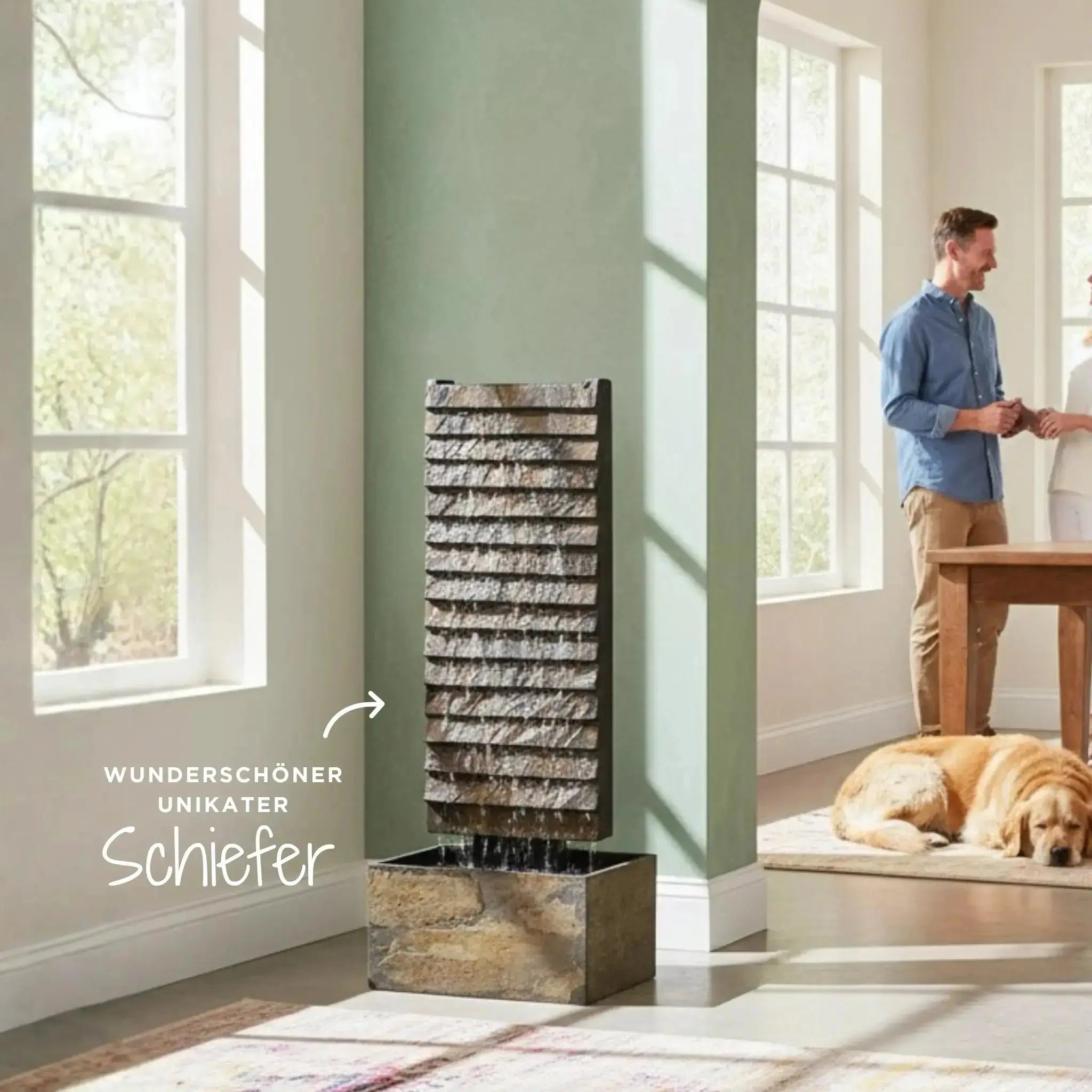 Wasserwand AVA M PURE LIVING Set - CLIMAQUA