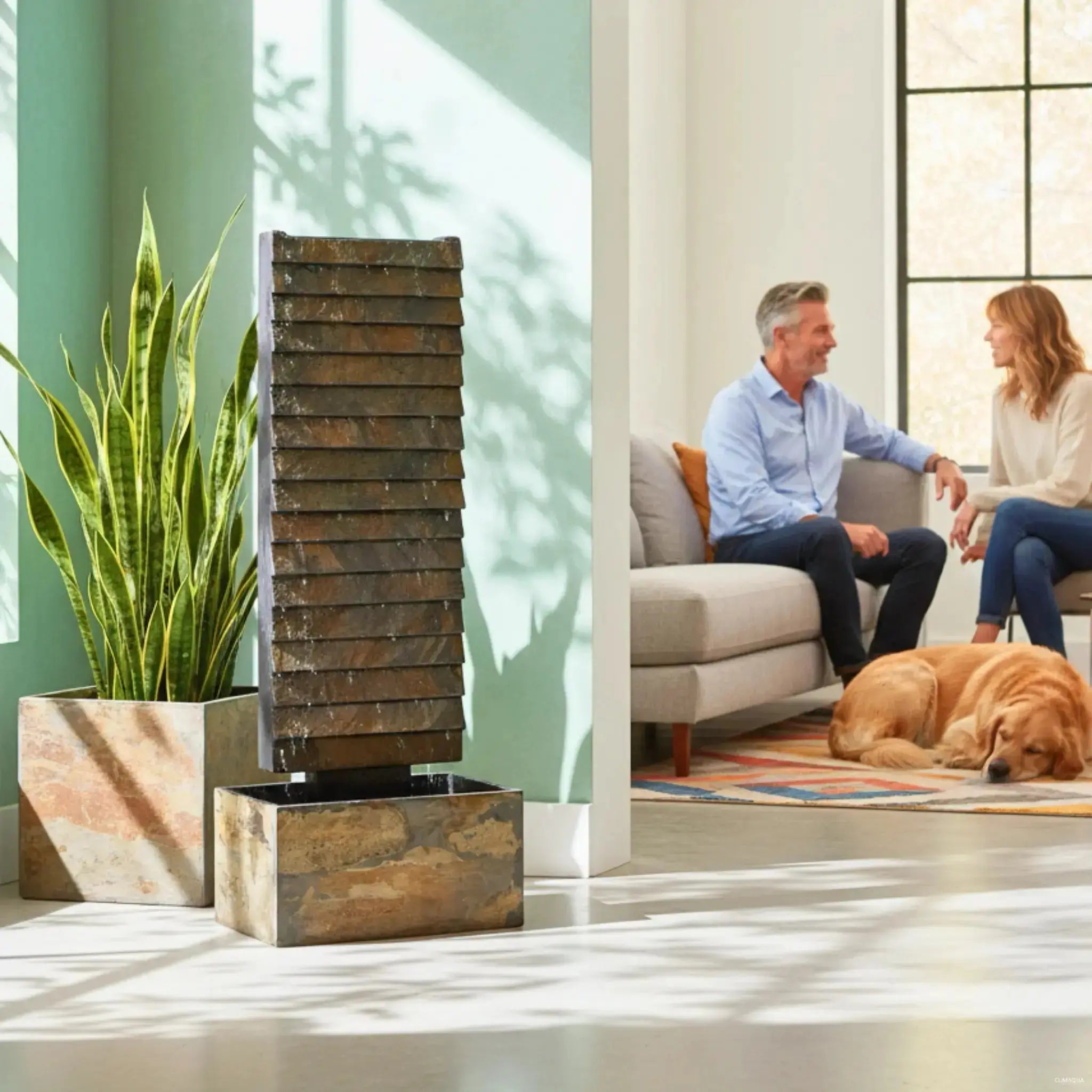 Wasserwand AVA M PURE LIVING Set - CLIMAQUA