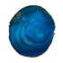 BLUE GILI Untersetzer aus Achat Stein blau - CLIMAQUA