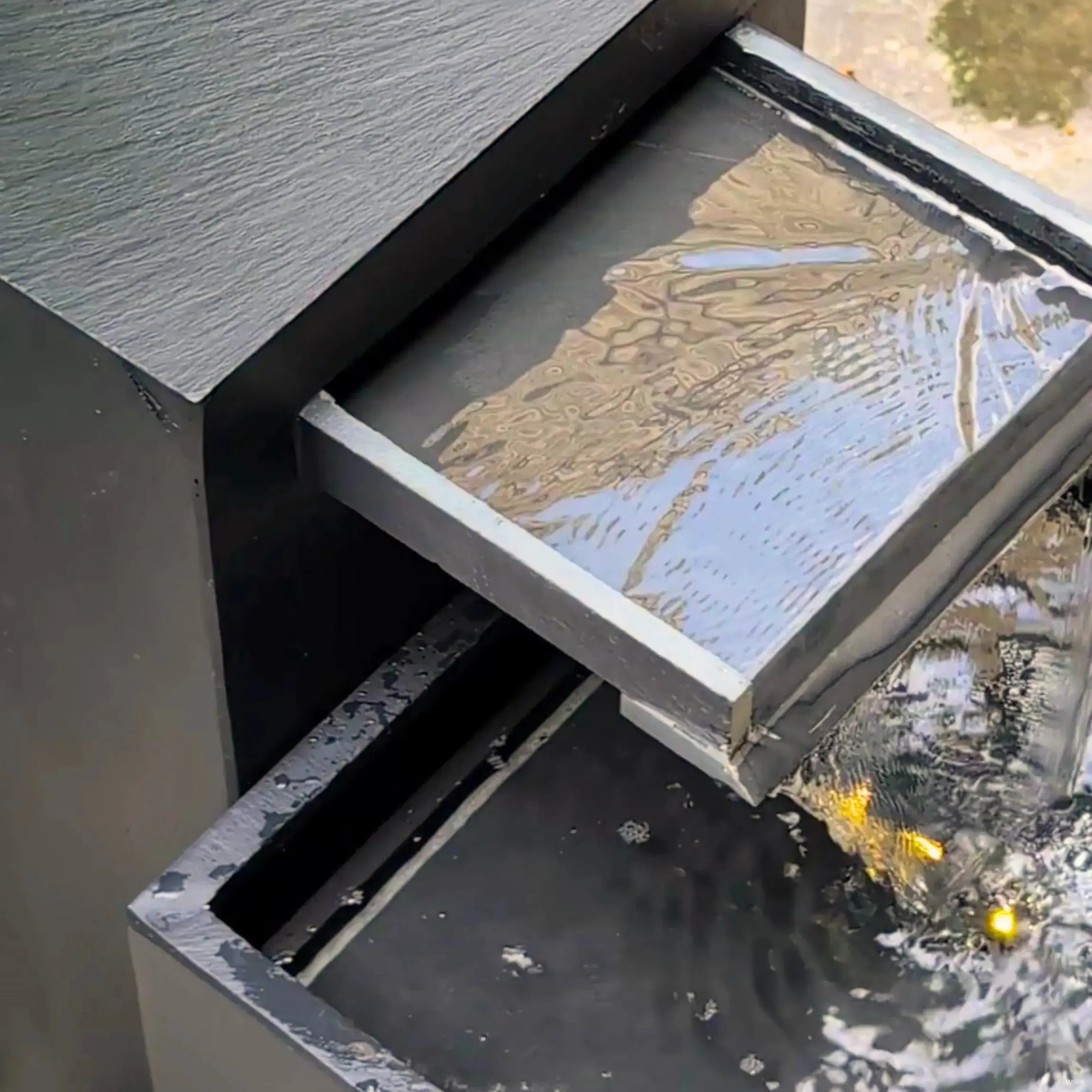 CLIMAQUA Fountains Waterwall Samui 60 Anthracite - CLIMAQUA