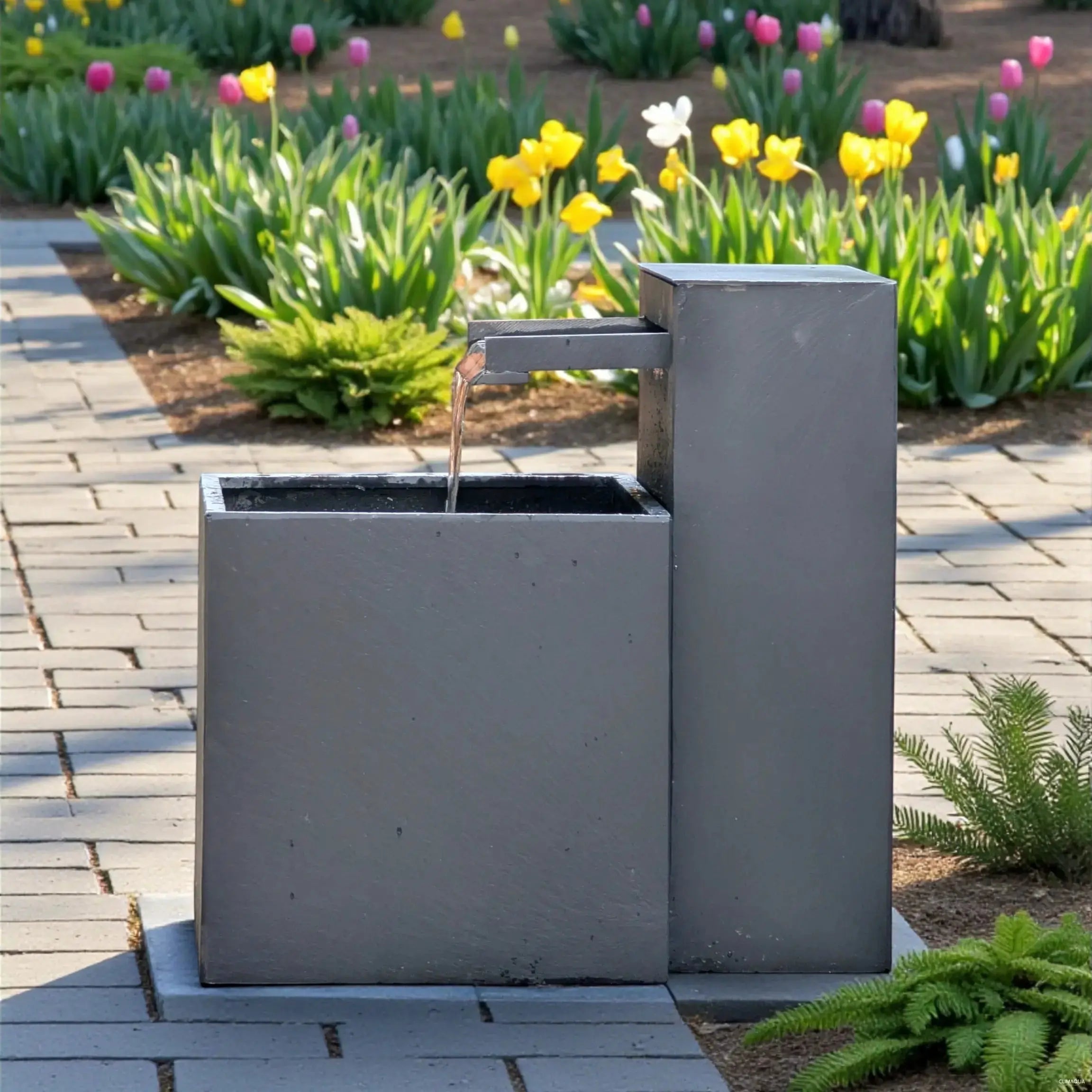 CLIMAQUA Fountains Waterwall Samui 60 Anthracite - CLIMAQUA