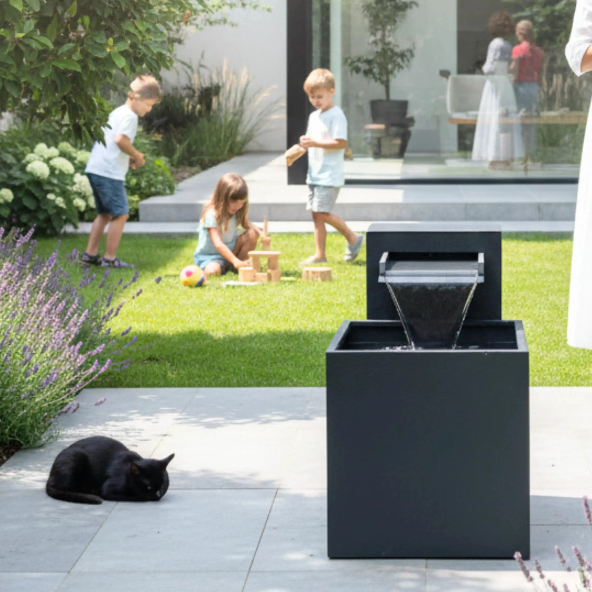 SAMUI 60 Gartenbrunnen – Natürlichkeit und Design für deine Outdooroase - CLIMAQUA