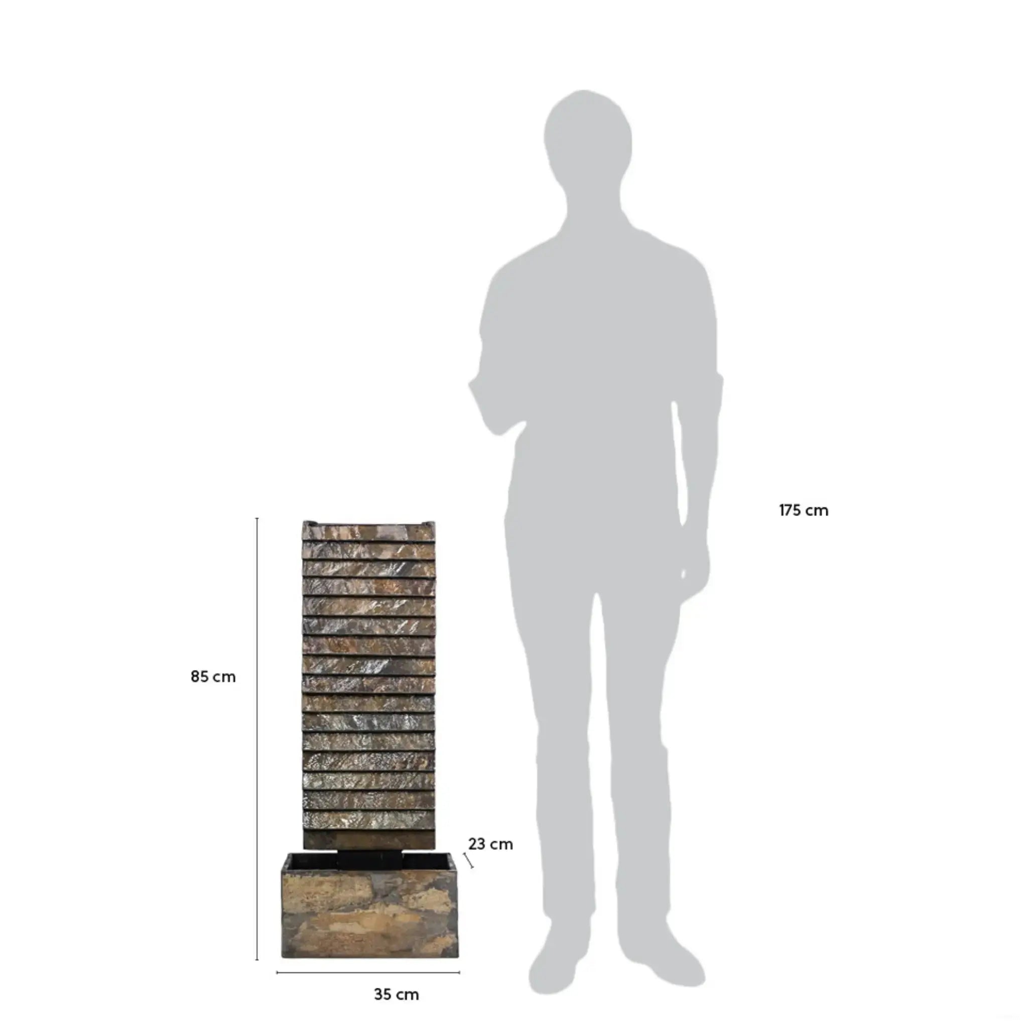 Wasserwand AVA M PURE LIVING Set - CLIMAQUA