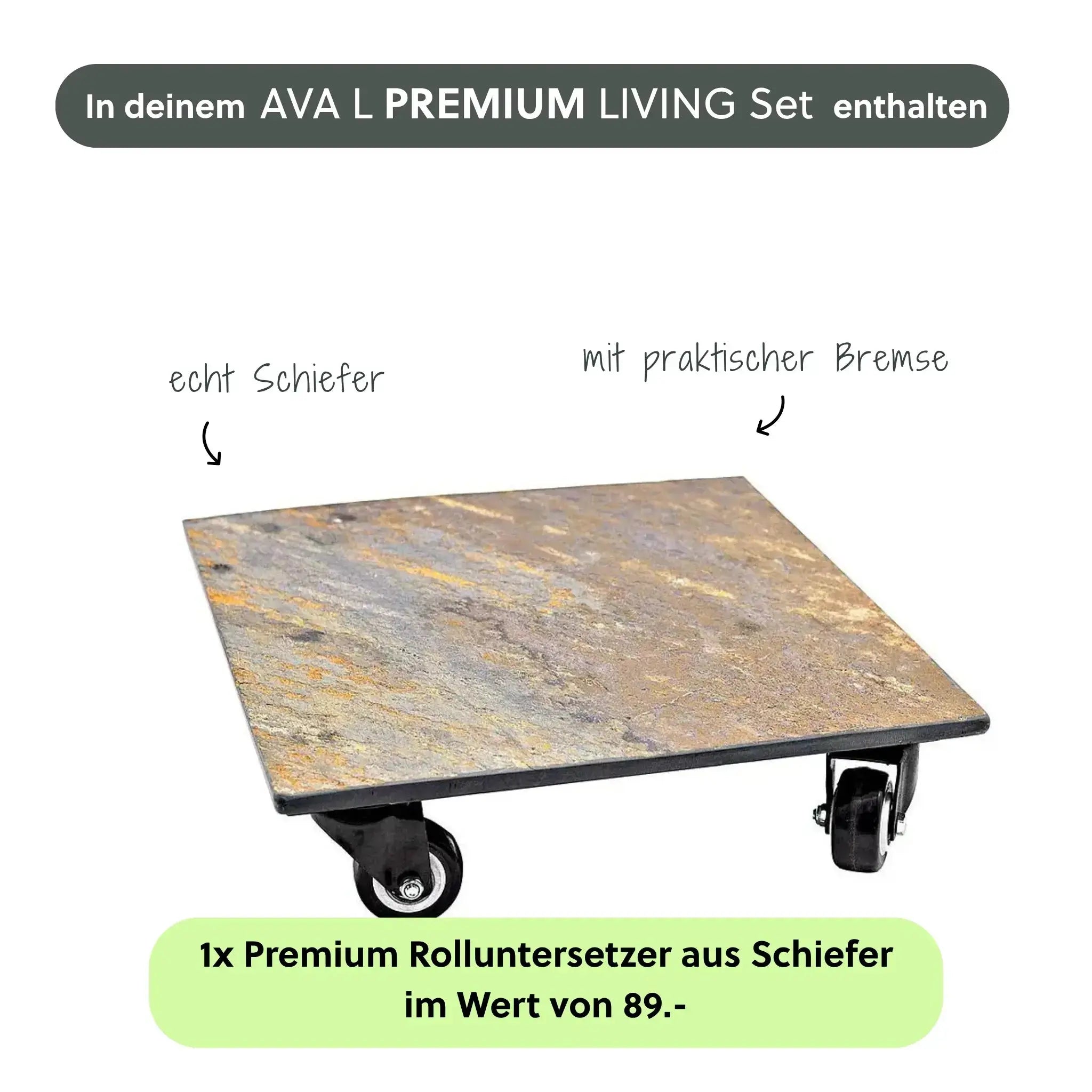 Wasserwand AVA L PREMIUM LIVING Set - CLIMAQUA