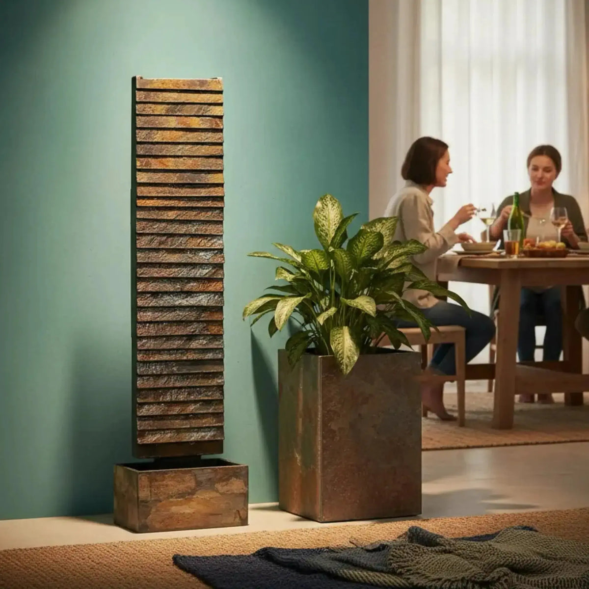 Wasserwand AVA L PREMIUM LIVING Set - CLIMAQUA (KI-Inhalte)