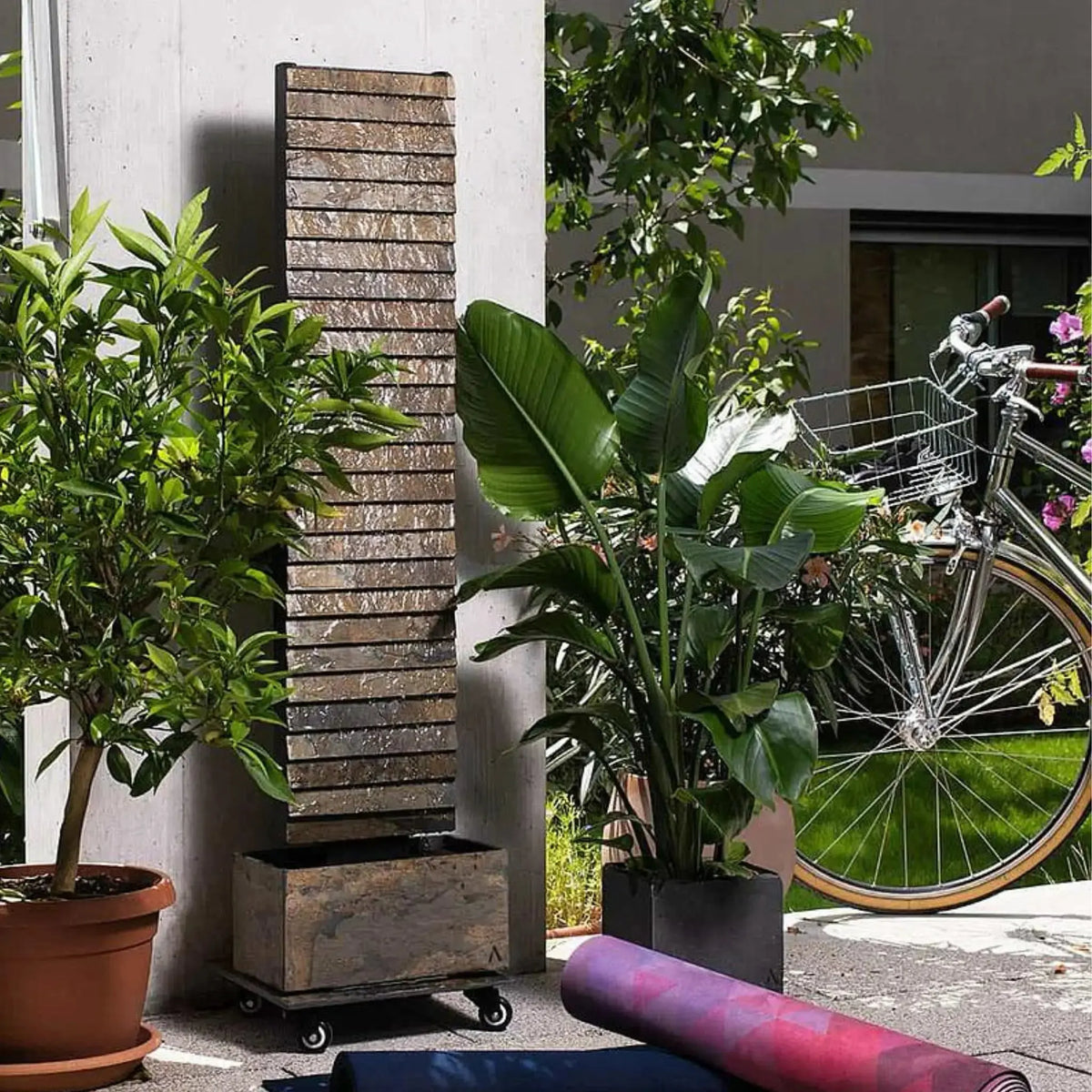 Wasserwand AVA L PREMIUM LIVING Set - CLIMAQUA (KI-Inhalte)