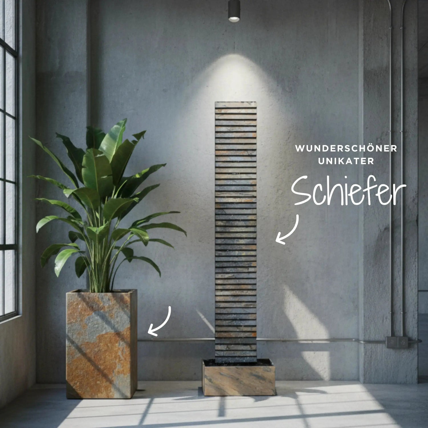 Wasserwand AVA XL DREAM LIVING Set - CLIMAQUA