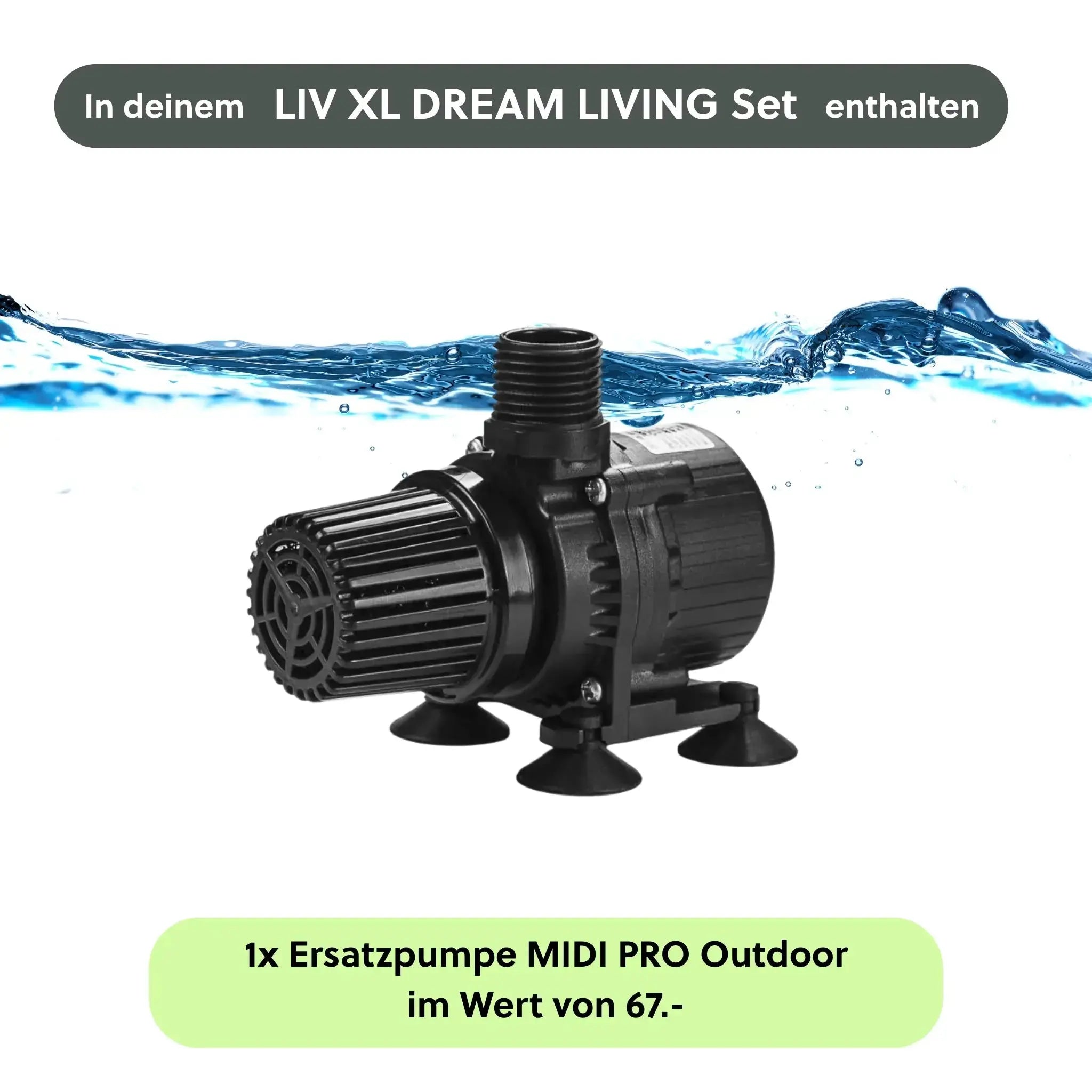 Wasserwand Set LIV XL DREAM LIVING - CLIMAQUA
