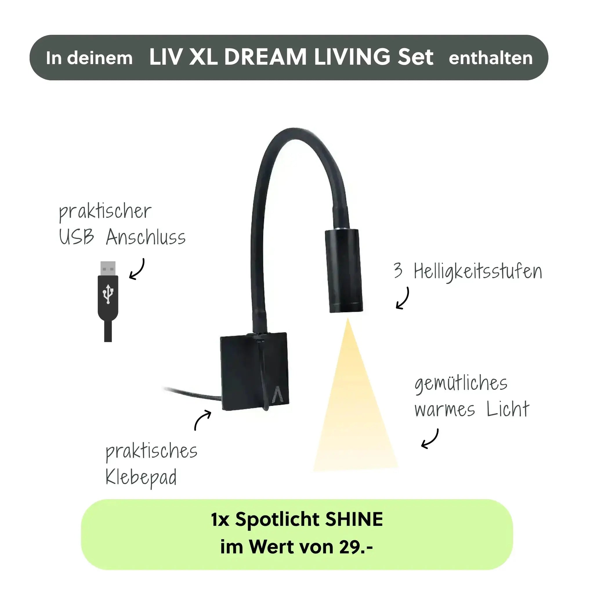 Wasserwand Set LIV XL DREAM LIVING - CLIMAQUA