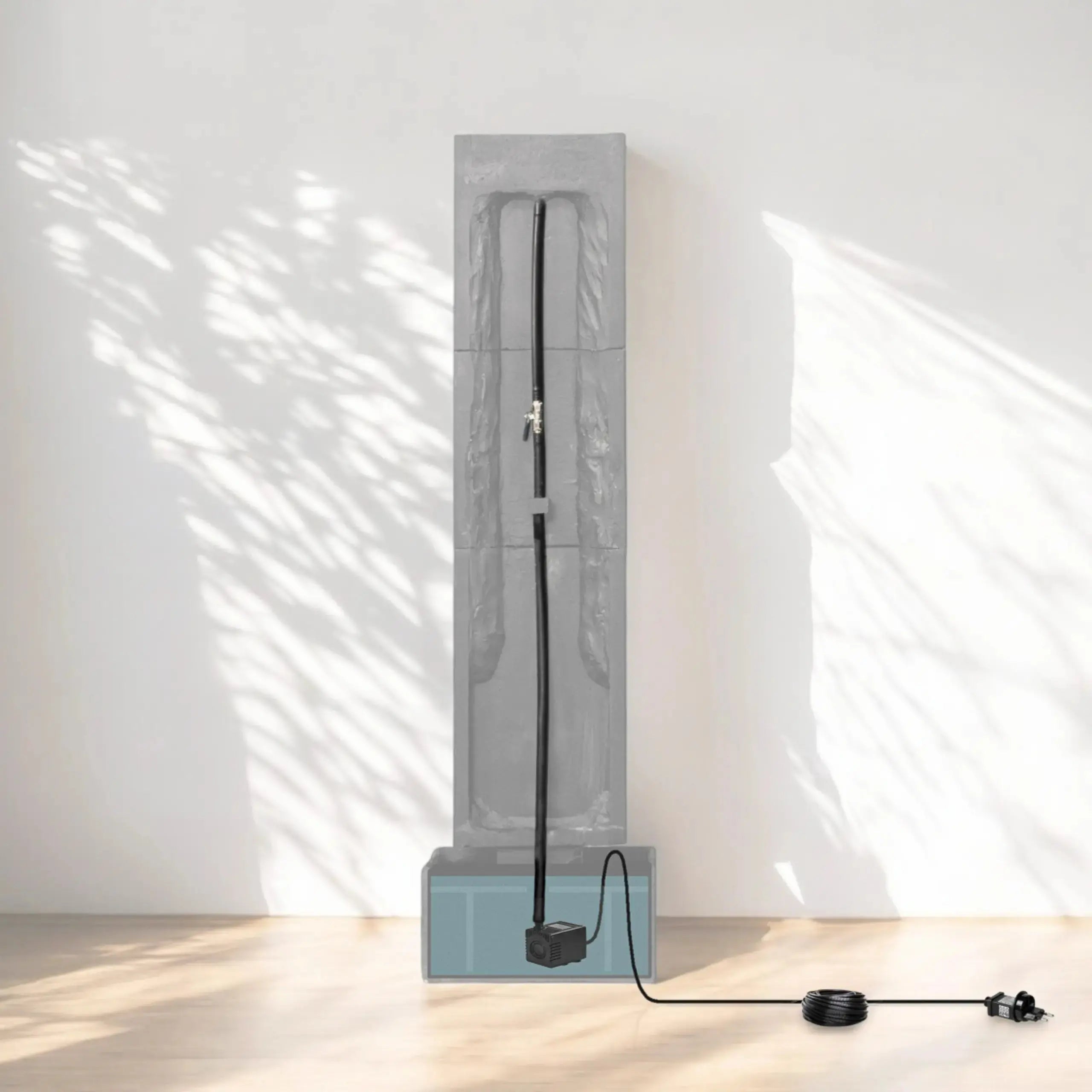 CLIMAQUA Fountains Waterwall VIO L Anthracite - CLIMAQUA