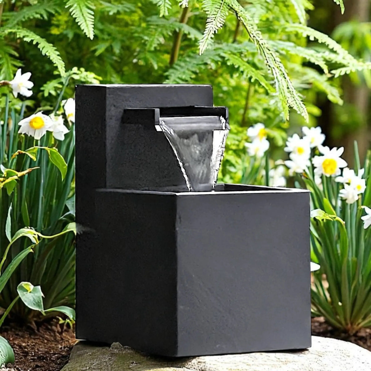 CLIMAQUA Fountains Waterwall Samui 40 Anthracite - CLIMAQUA