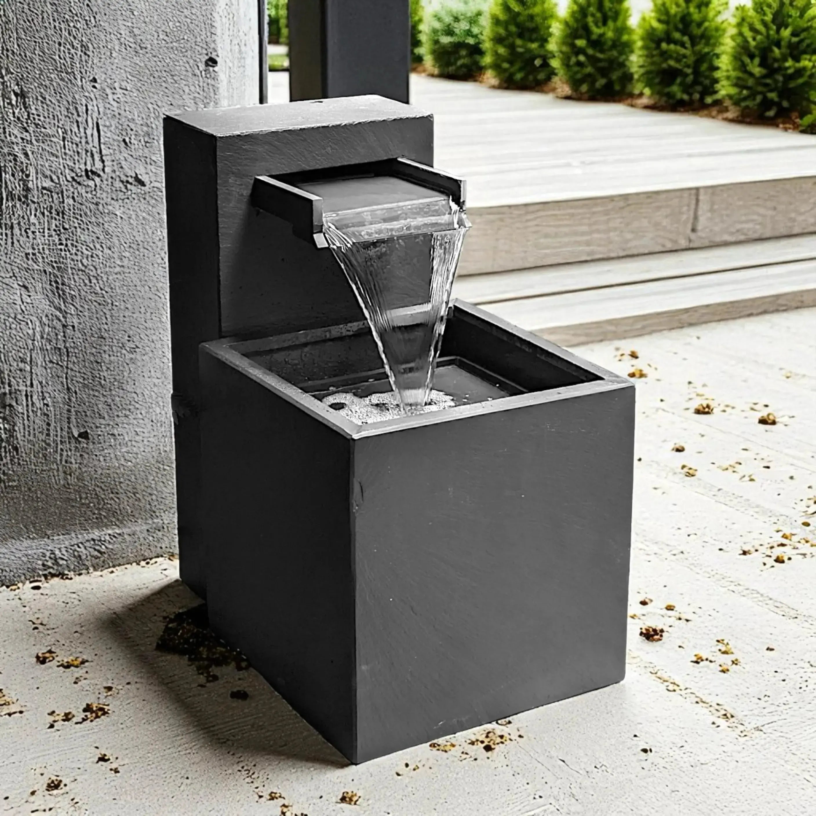 CLIMAQUA Fountains Waterwall Samui 40 Anthracite - CLIMAQUA