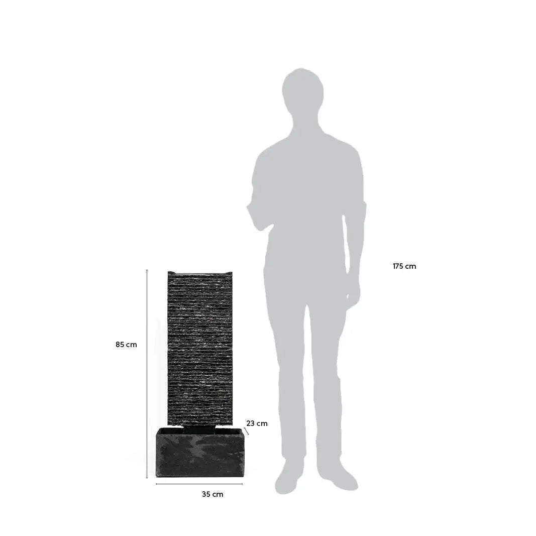 Edle Wasserwand 85cm Brunnen LIV M - CLIMAQUA