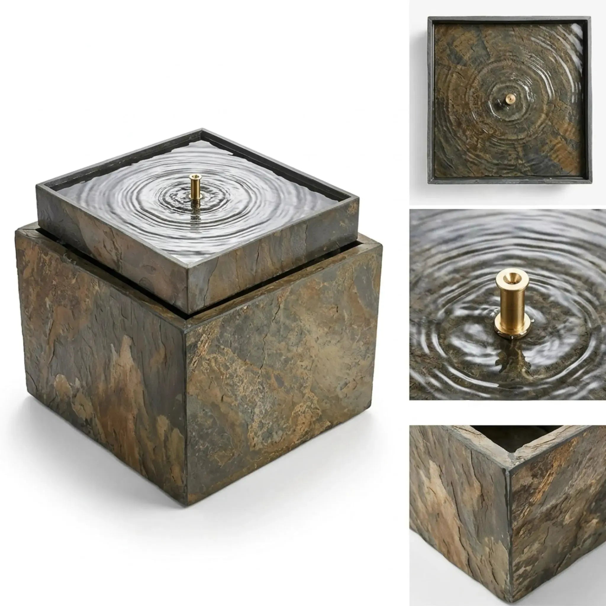 Gartenbrunnen VIDA 60 DREAM GARDEN Set Rusty - CLIMAQUA