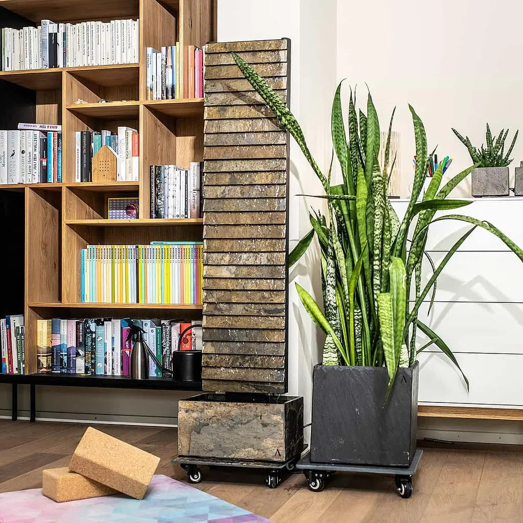 Grosse Wasserwand Schiefer 130cm AVA L - CLIMAQUA