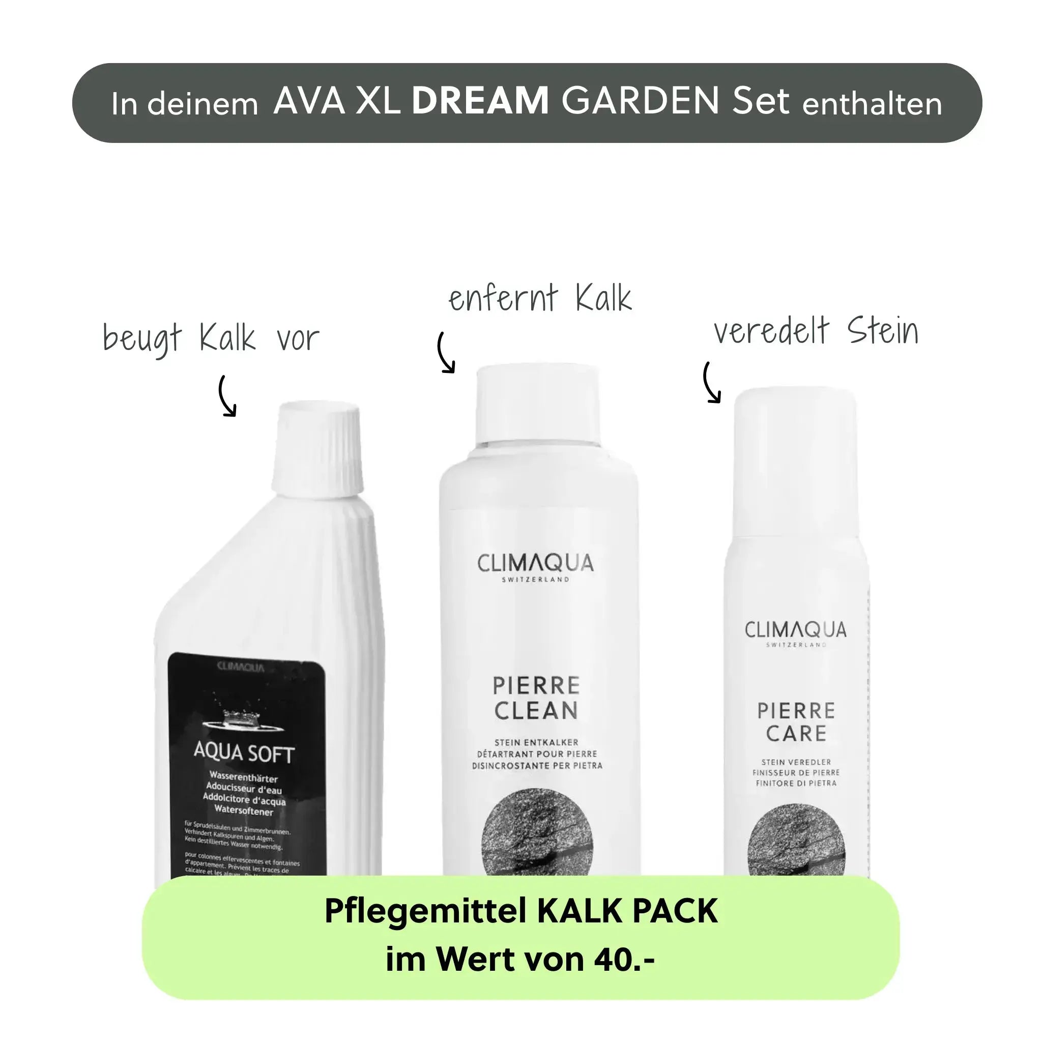 Wasserwand AVA XL DREAM GARDEN Set - CLIMAQUA