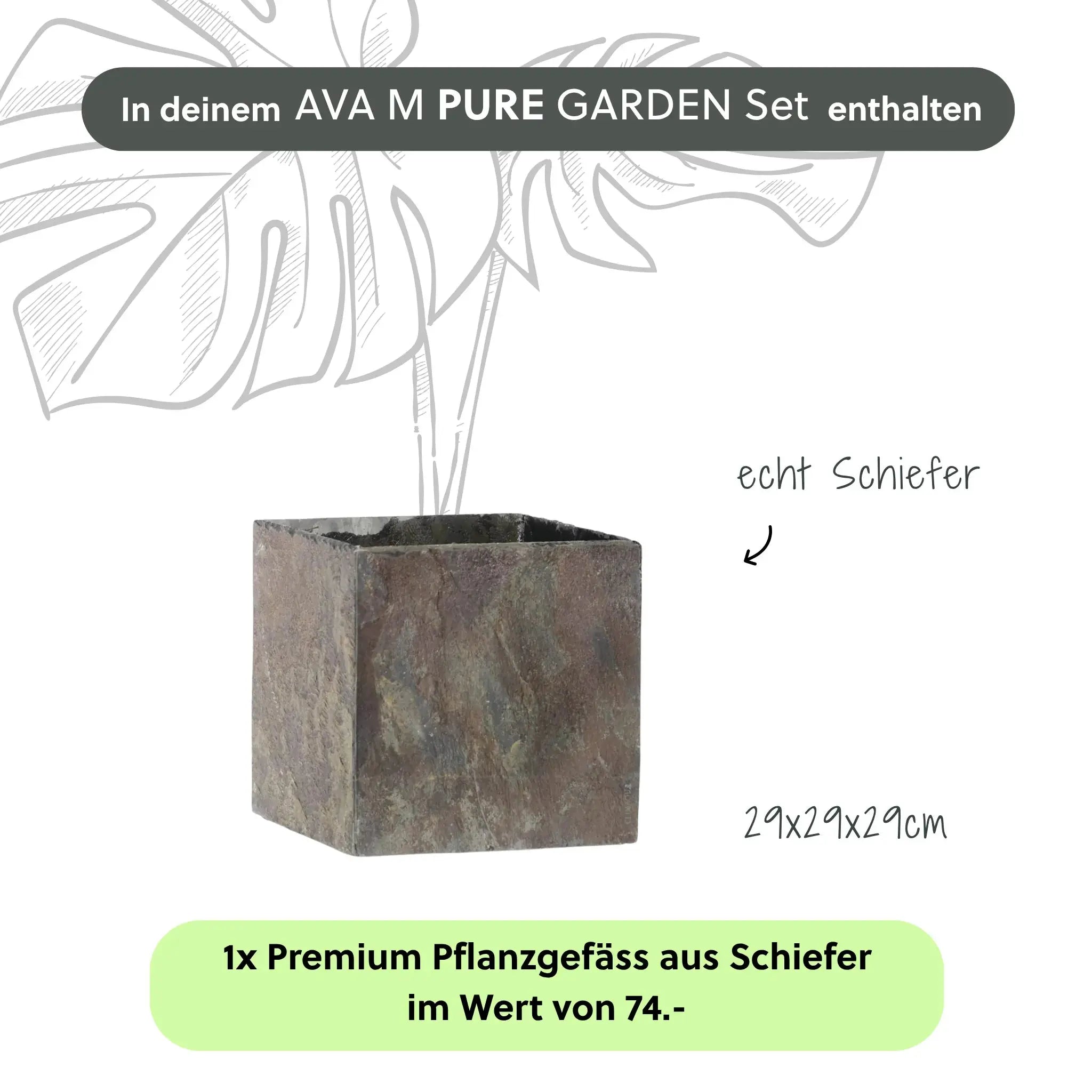 AVA M PURE GARDEN SET - CLIMAQUA