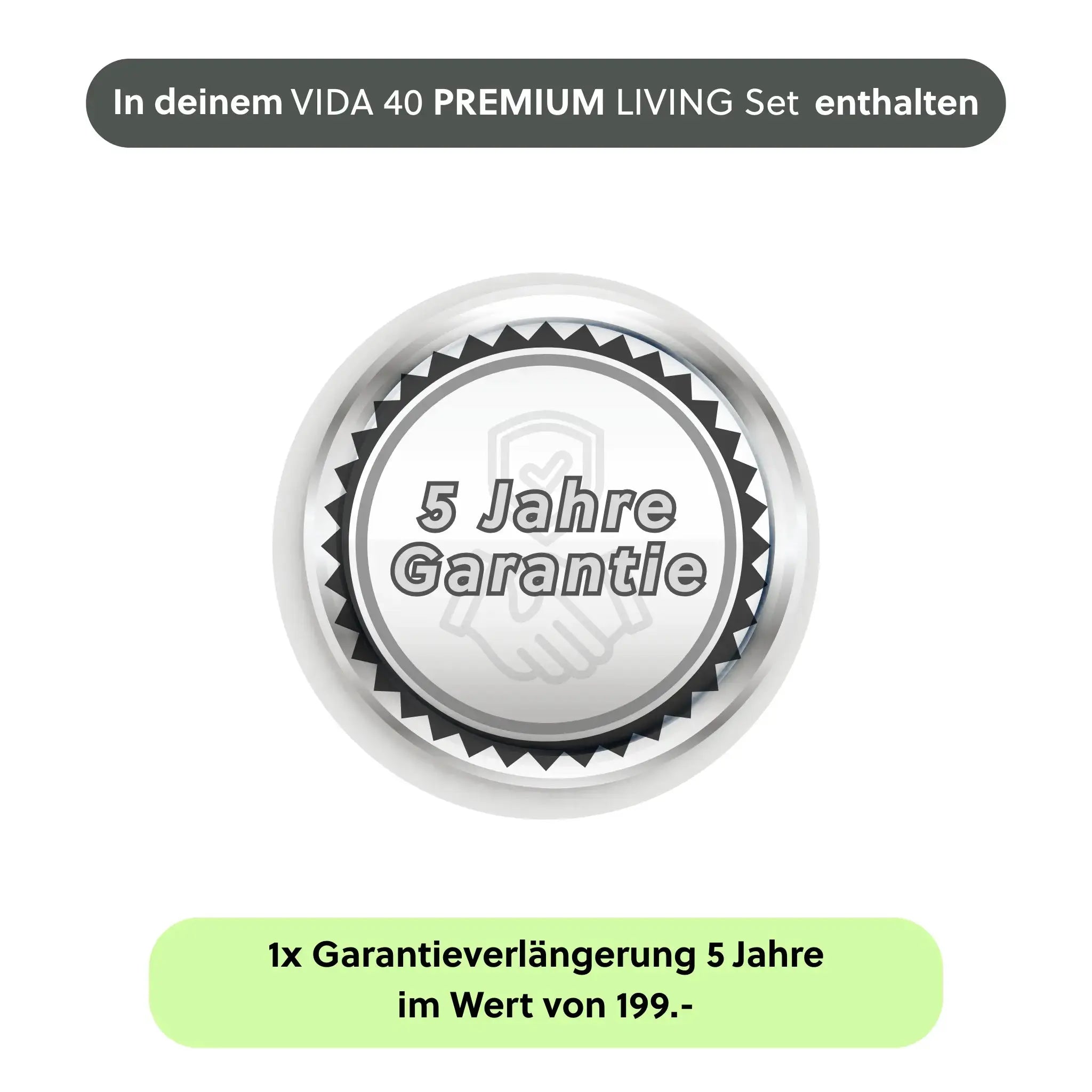 Gartenbrunnen VIDA 40 PREMIUM LIVING Set Anthrazit - CLIMAQUA