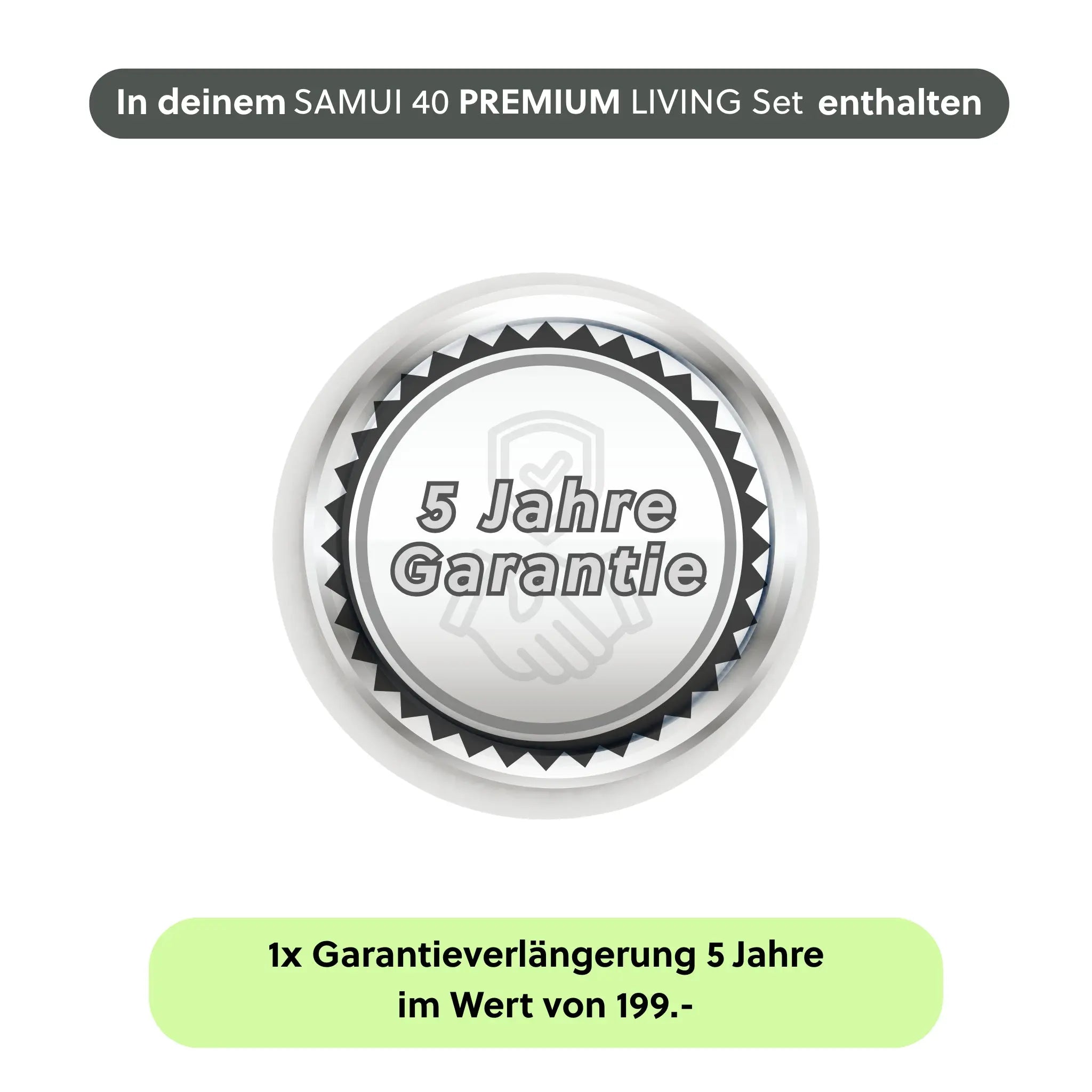 Gartenbrunnen SAMUI 40 PREMIUM LIVING SET - CLIMAQUA