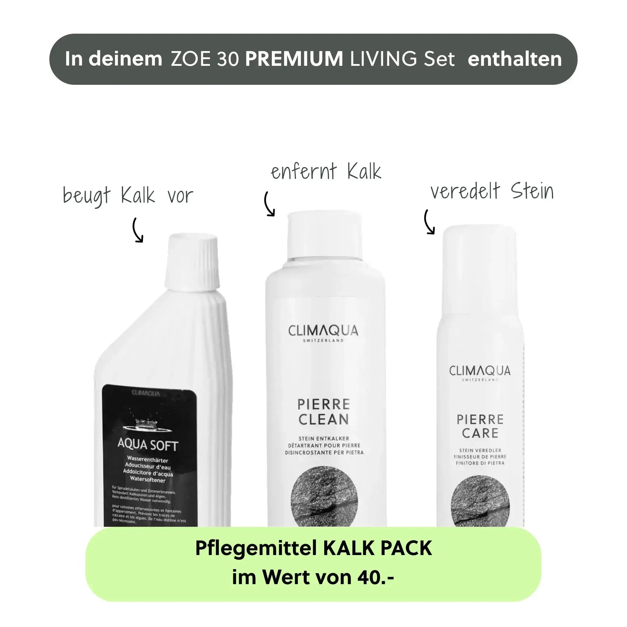 ZOE 30 PREMIUM LIVING Set Rusty - CLIMAQUA