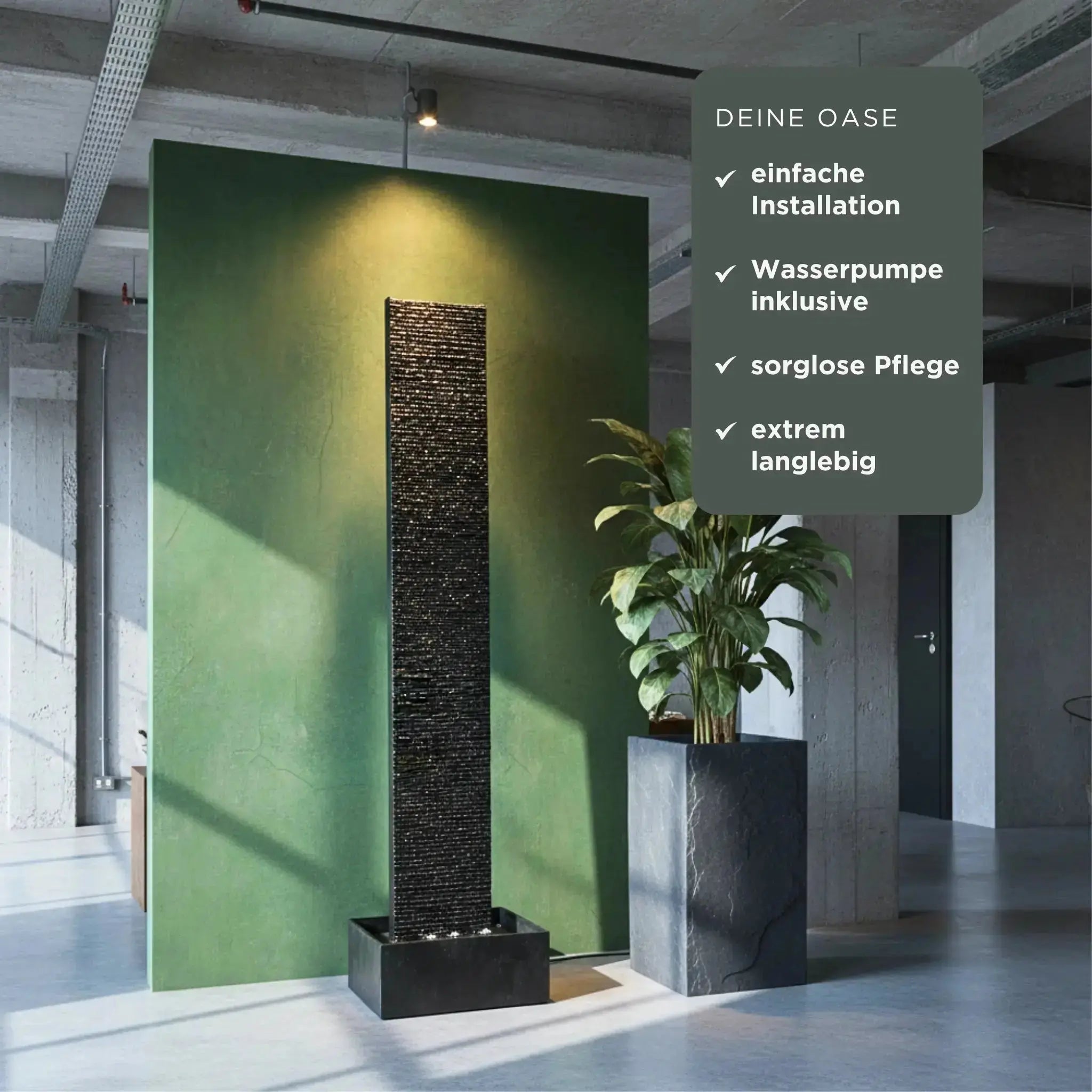 Wasserwand Set LIV XL DREAM LIVING - CLIMAQUA