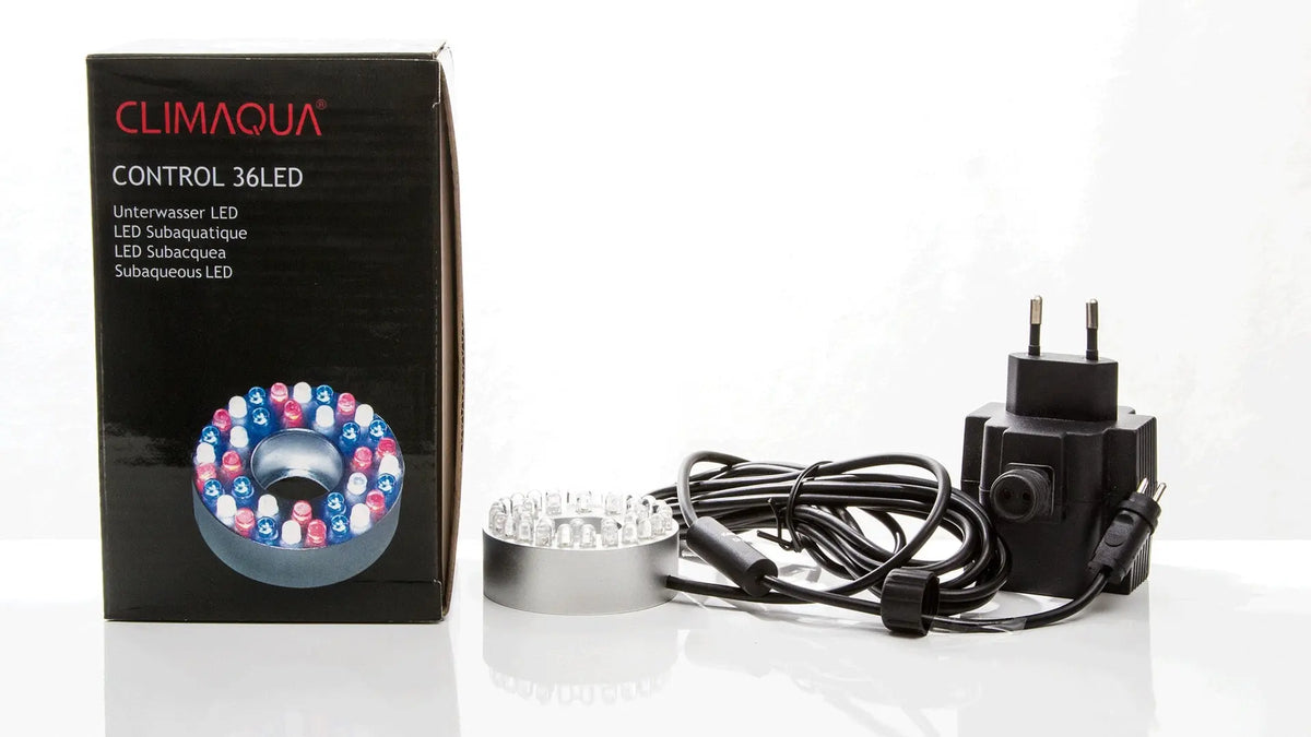 Multicolor Unterwasser Leuchtring CONTROL 36 LED - CLIMAQUA