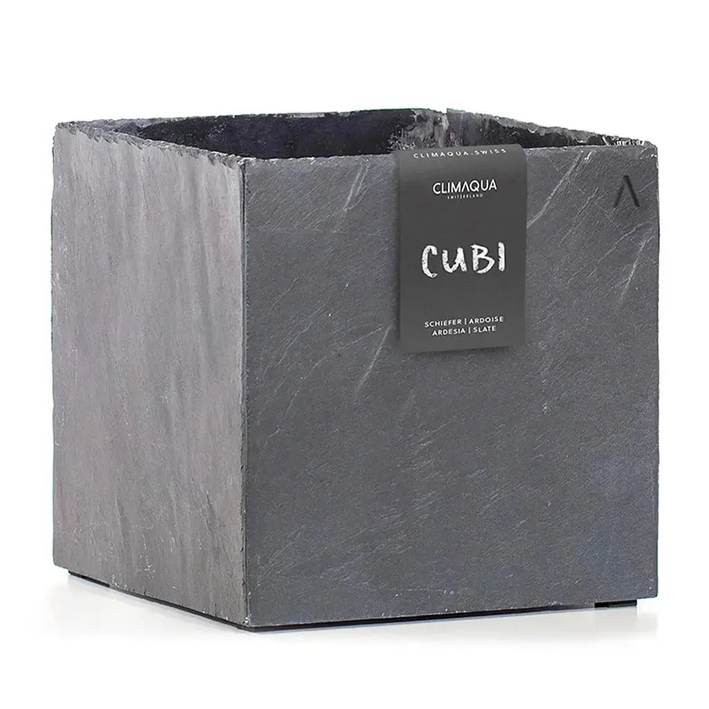 Exotenherz Übertopf Glas-Würfel – 8x8x8 Cm, Schwarz, Für Kleine Pflanzen & Sukkulenten