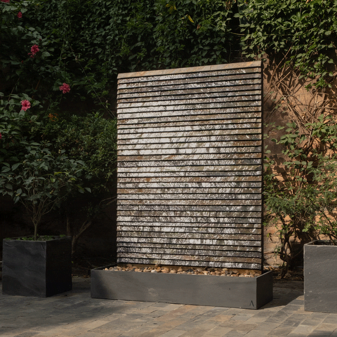 XXL Wasserwand Schiefer AVA WALL - CLIMAQUA