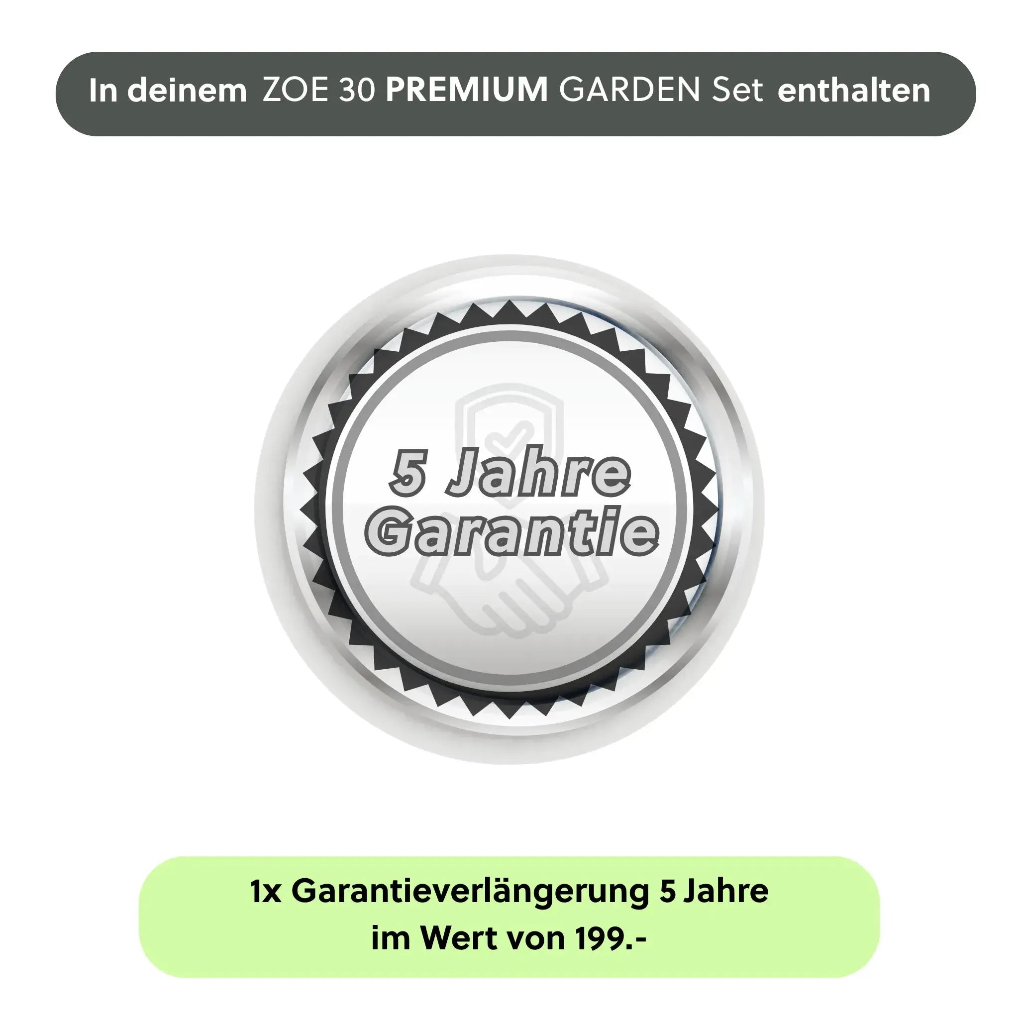 ZOE 30 PREMIUM GARTEN Set Anthrazit - CLIMAQUA