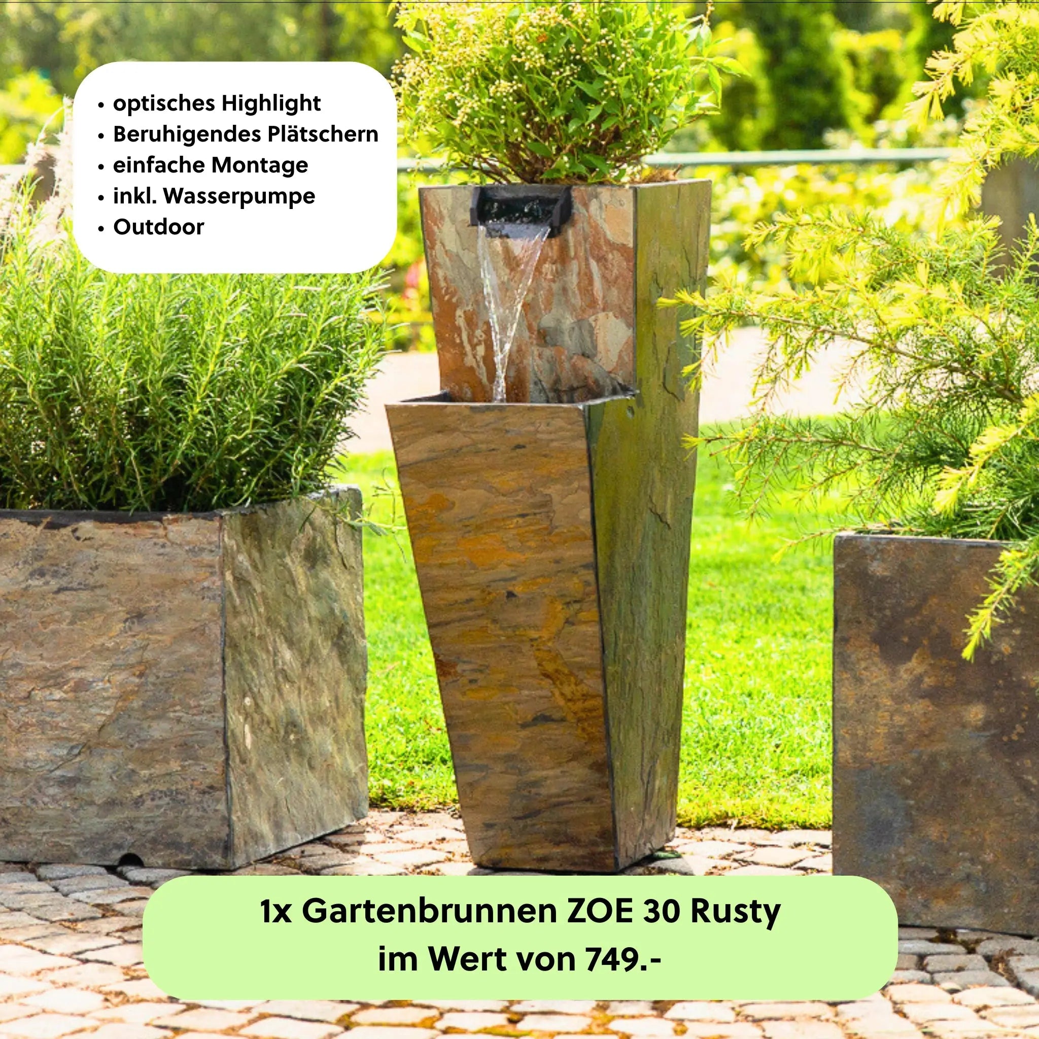 ZOE 30 PREMIUM LIVING Set Rusty - CLIMAQUA