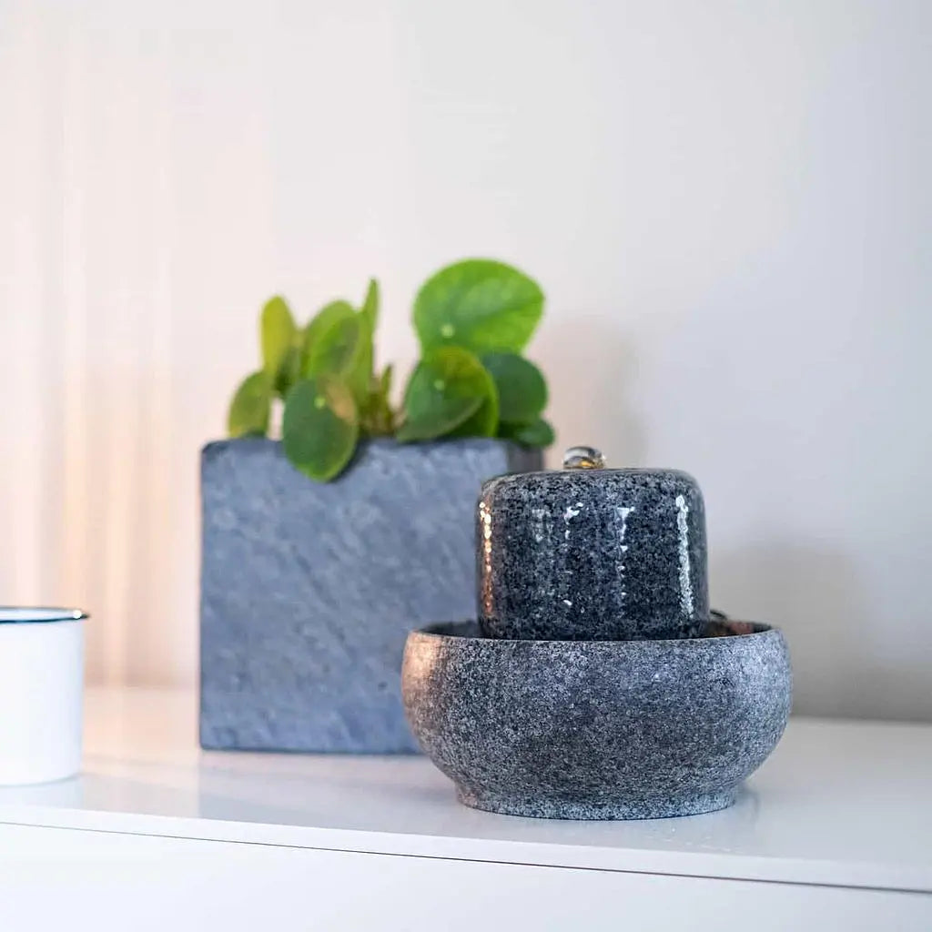 Zimmerbrunnen Naturstein Granit MYO - CLIMAQUA