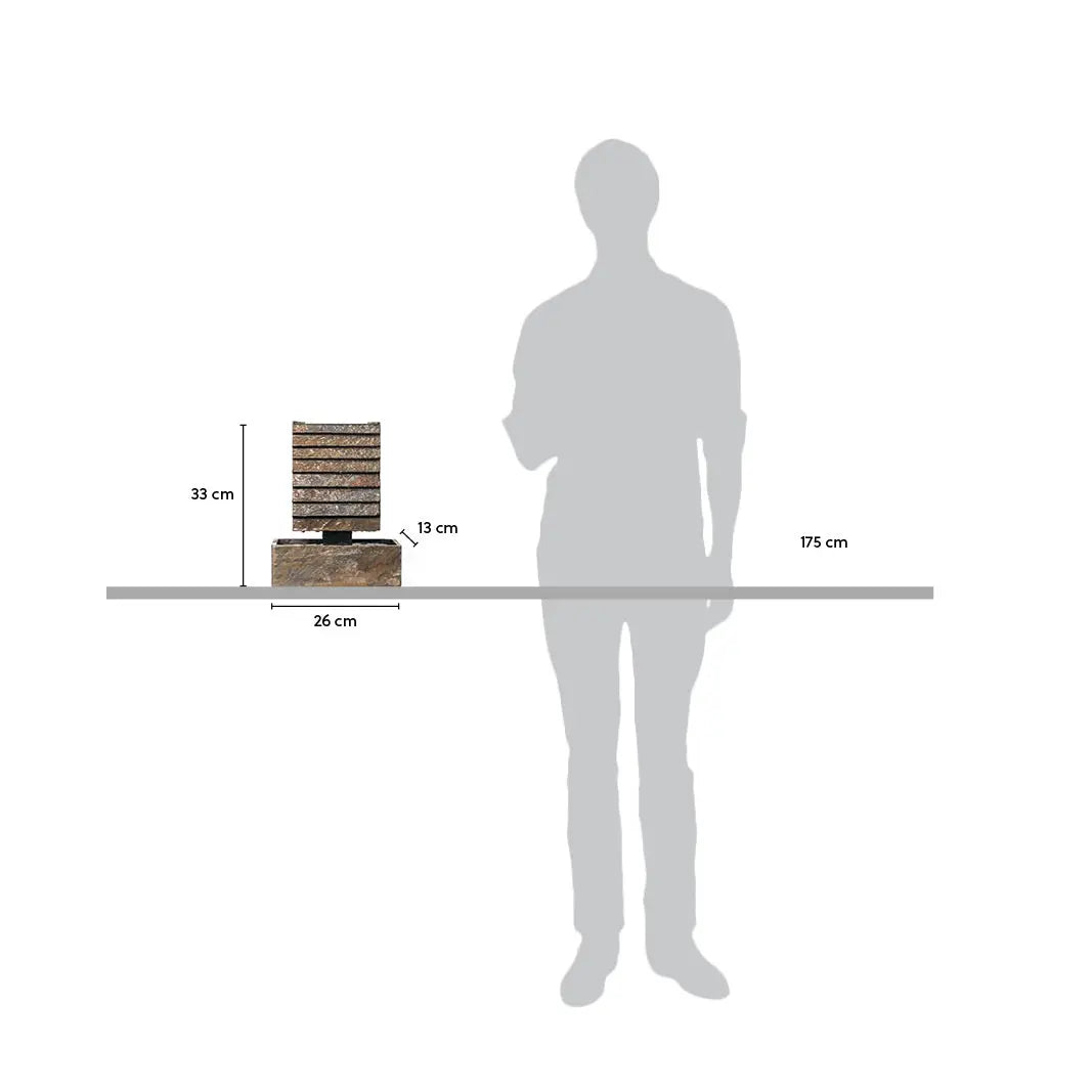 Zimmerbrunnen kleine Wasserwand AVA S - CLIMAQUA