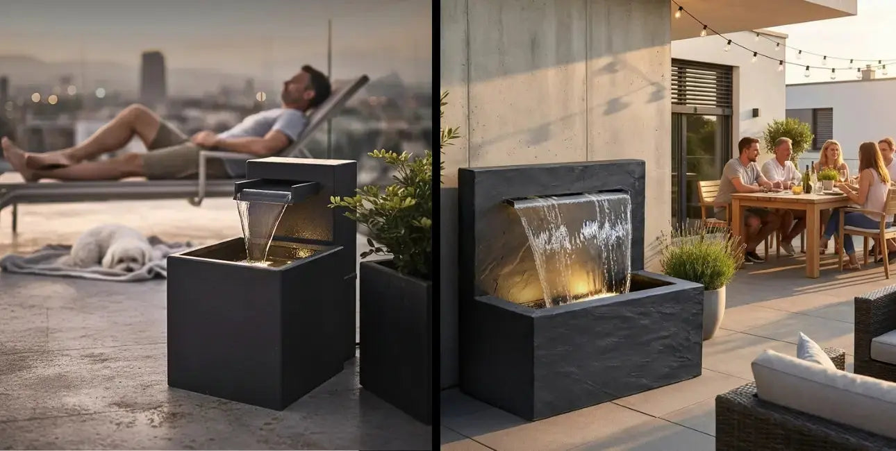 Top 5 Gartenbrunnen und Springbrunnen Trends 2026 - CLIMAQUA