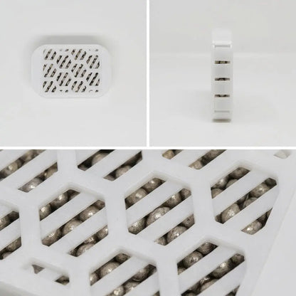 AQUA FRESH SILBERNETZ - Gegen Biofilm &amp; Gerüche - Für frisches Wasser, Keimschutz durch Ionisierung - CLIMAQUA