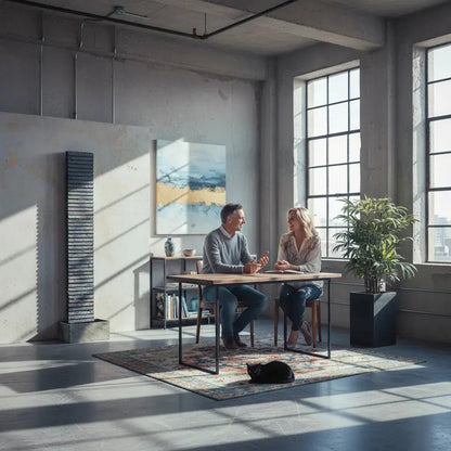 AVA XL –  Hohe Wasserwand Schiefer 2m Braun - CLIMAQUA