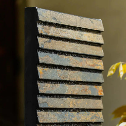 AVA XL –  Hohe Wasserwand Schiefer 2m Braun - CLIMAQUA