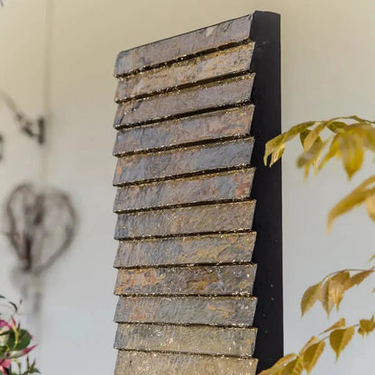 AVA XL –  Hohe Wasserwand Schiefer 2m Braun - CLIMAQUA