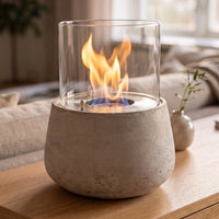 BELLY M – Beton Tischkamin Indoor