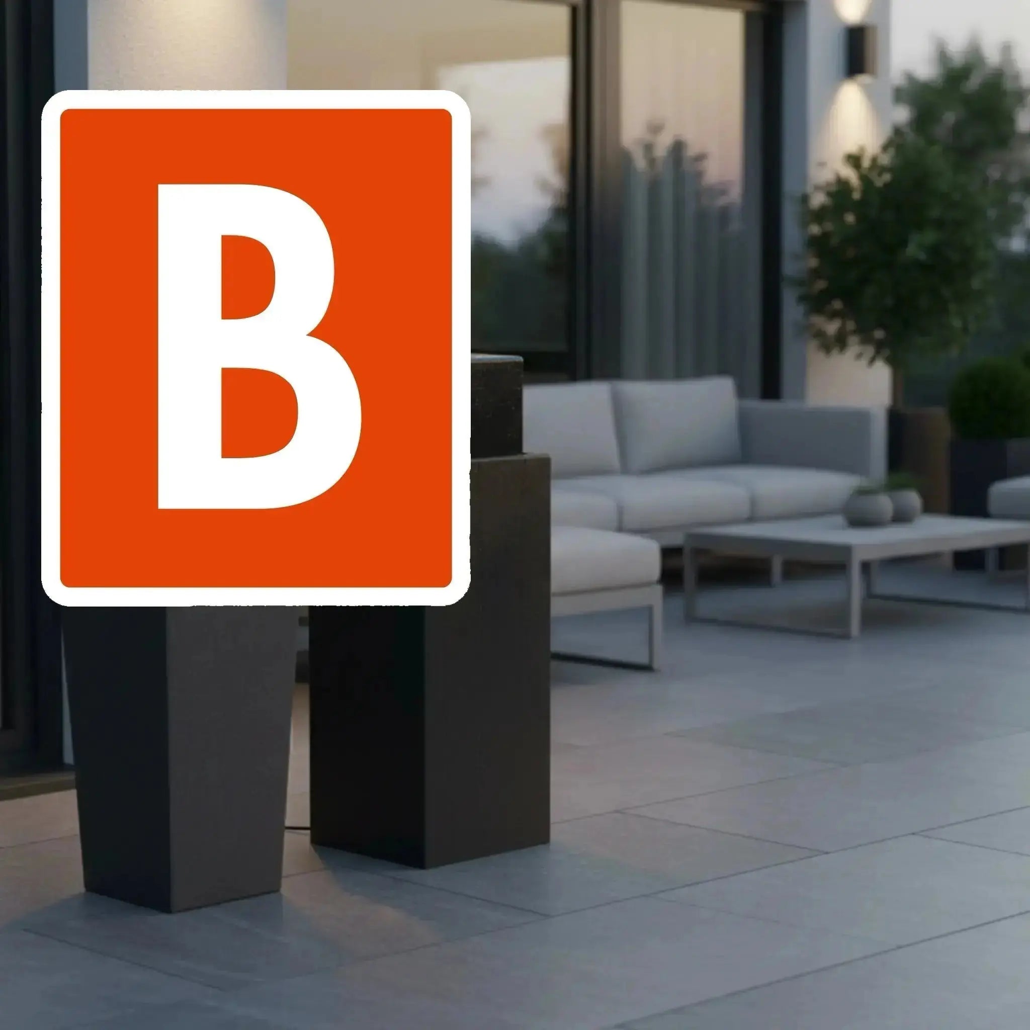 Säule Brunnen NEO Anthrazit B-Ware 25x25x72.5cm - CLIMAQUA