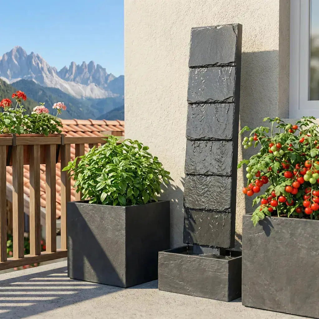 Wasserwand VIO L PURE GARDEN Set - CLIMAQUA (KI-Inhalte)