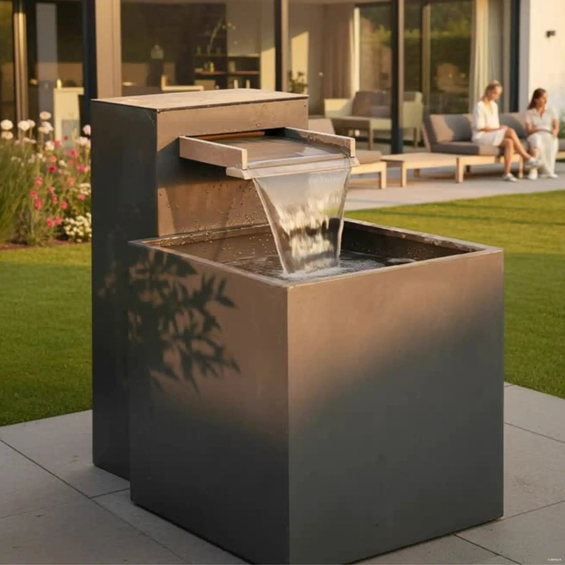 CLIMAQUA Fountains Waterwall Samui 60 Anthracite - CLIMAQUA