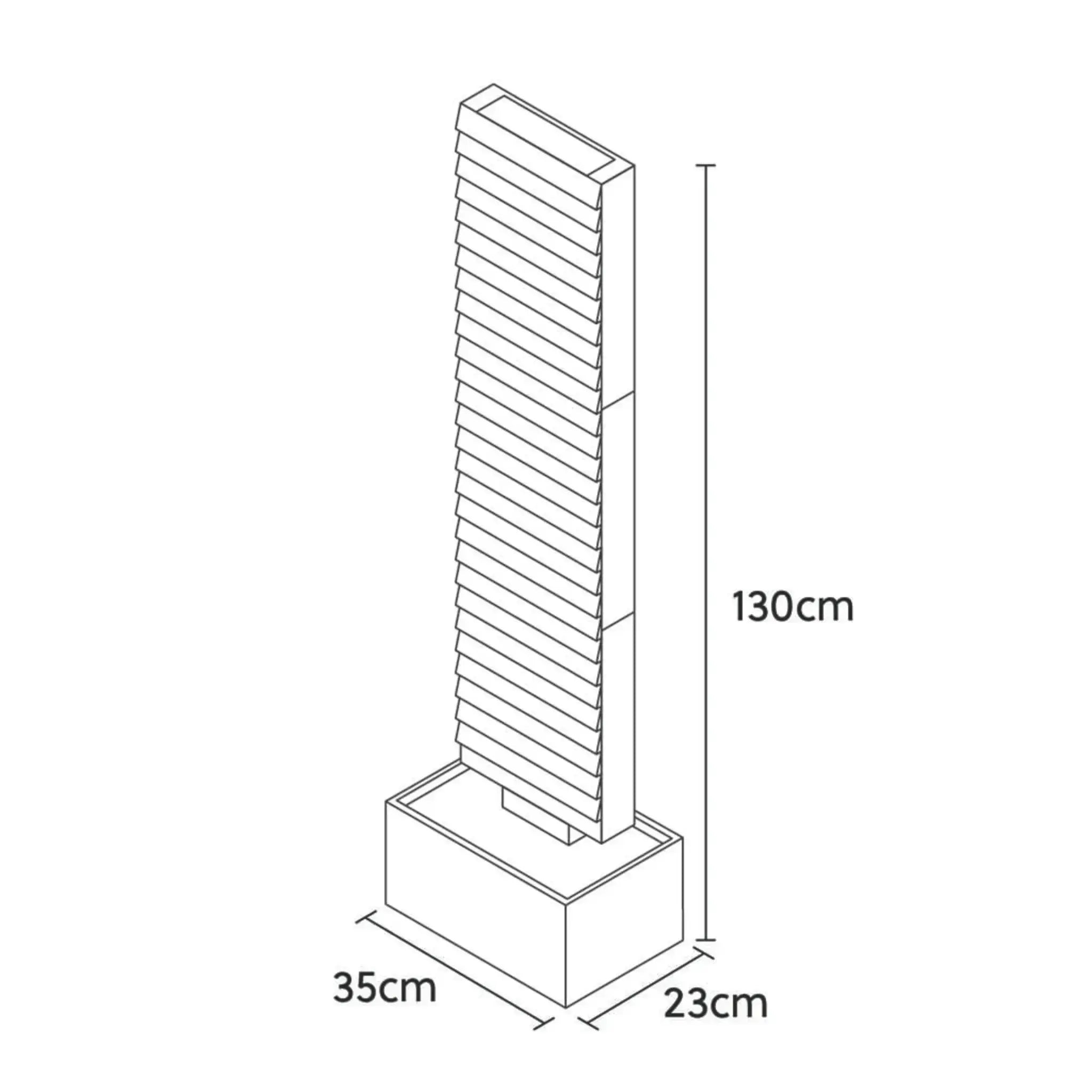 Wasserwand AVA L PREMIUM LIVING Set - CLIMAQUA
