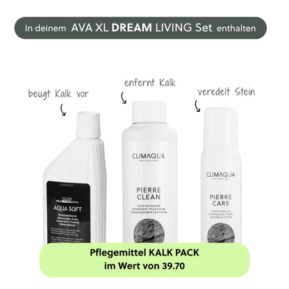 Wasserwand AVA XL DREAM LIVING Set - CLIMAQUA