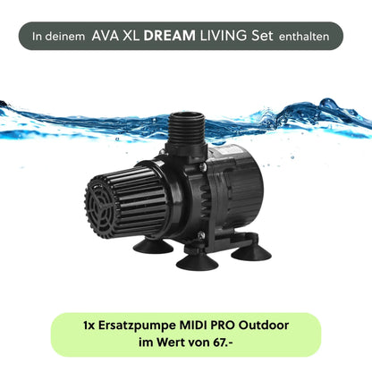 Wasserwand AVA XL DREAM LIVING Set - CLIMAQUA
