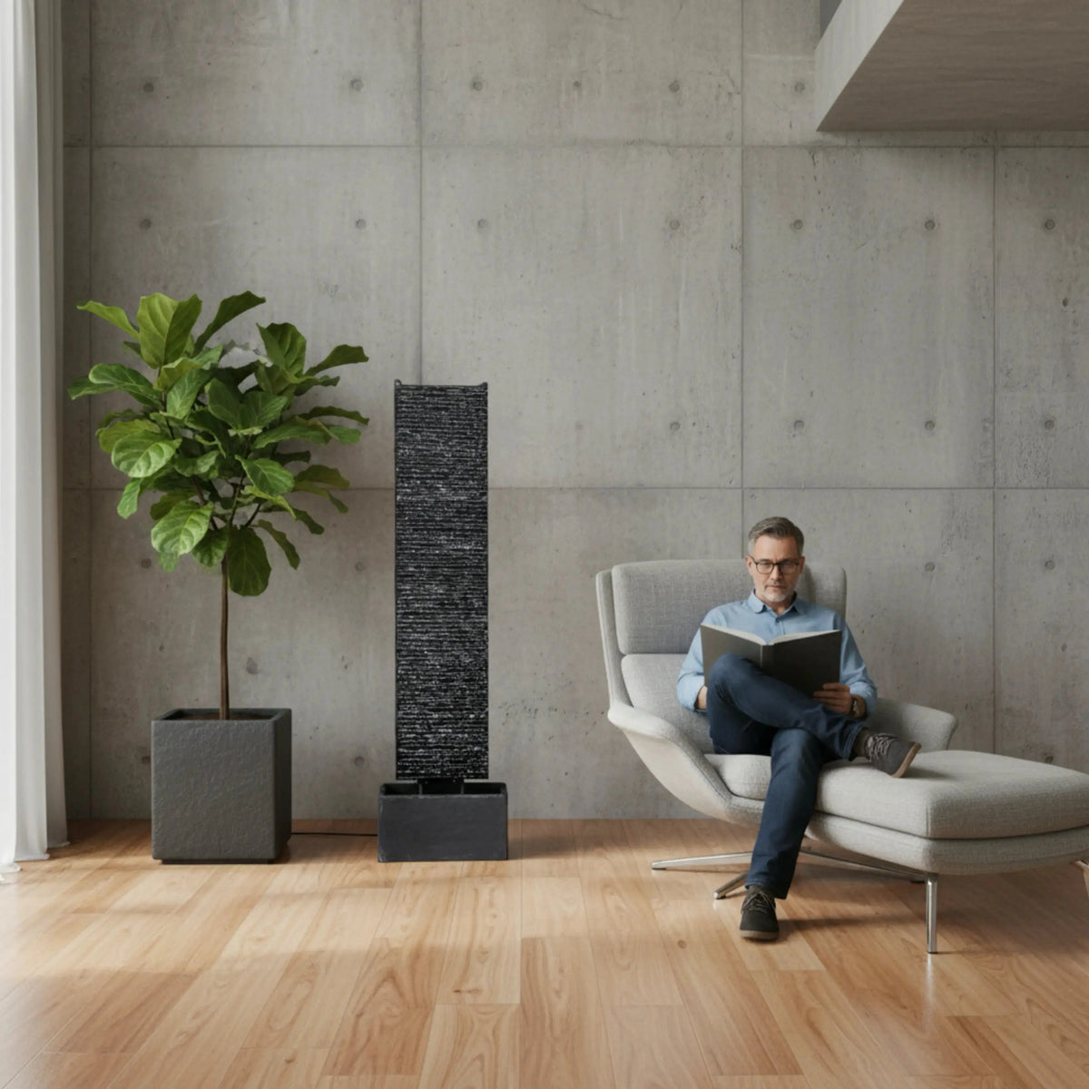 Wasserwand Set LIV L PREMIUM LIVING - CLIMAQUA (KI-Inhalte)