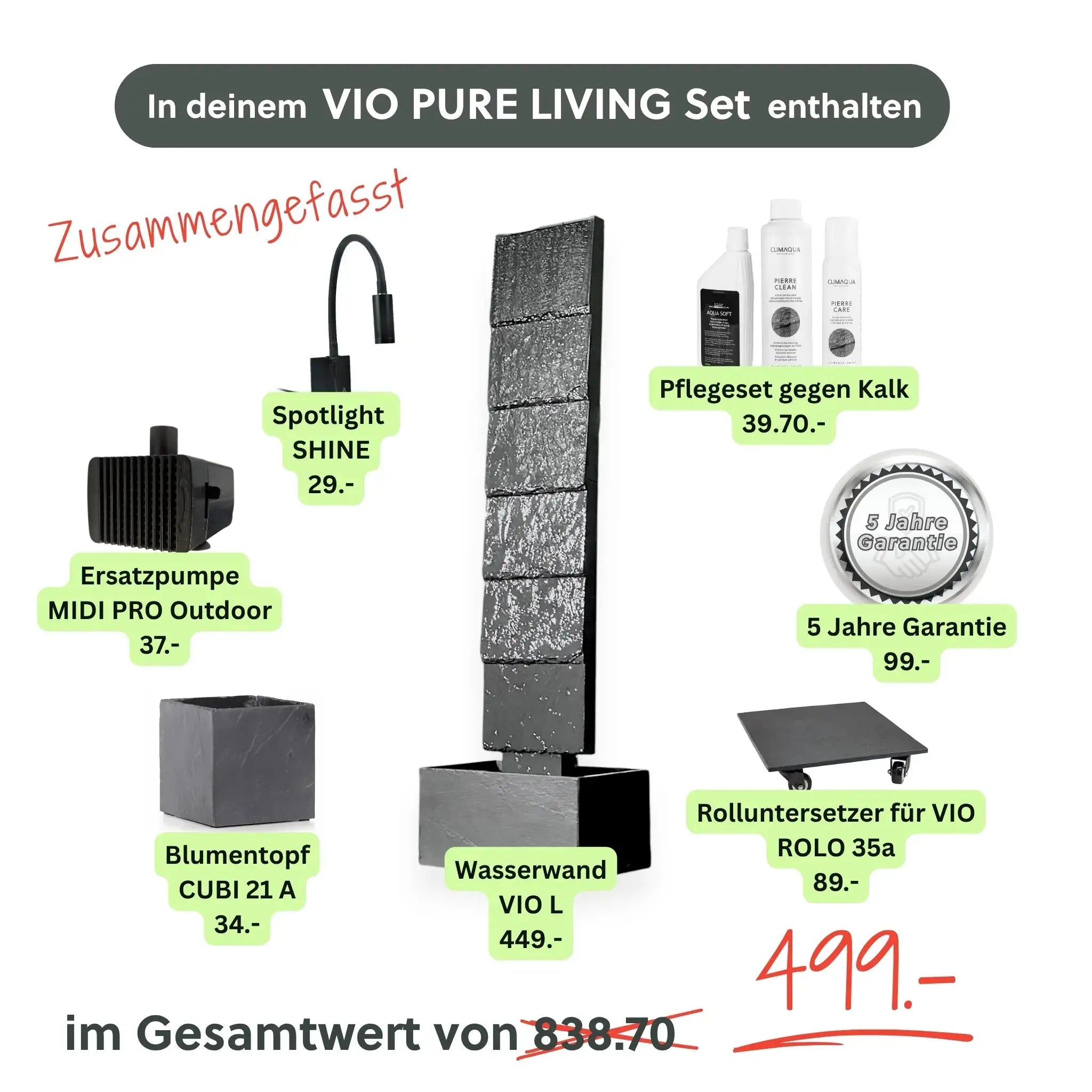 VIO PURE LIVING Set - CLIMAQUA