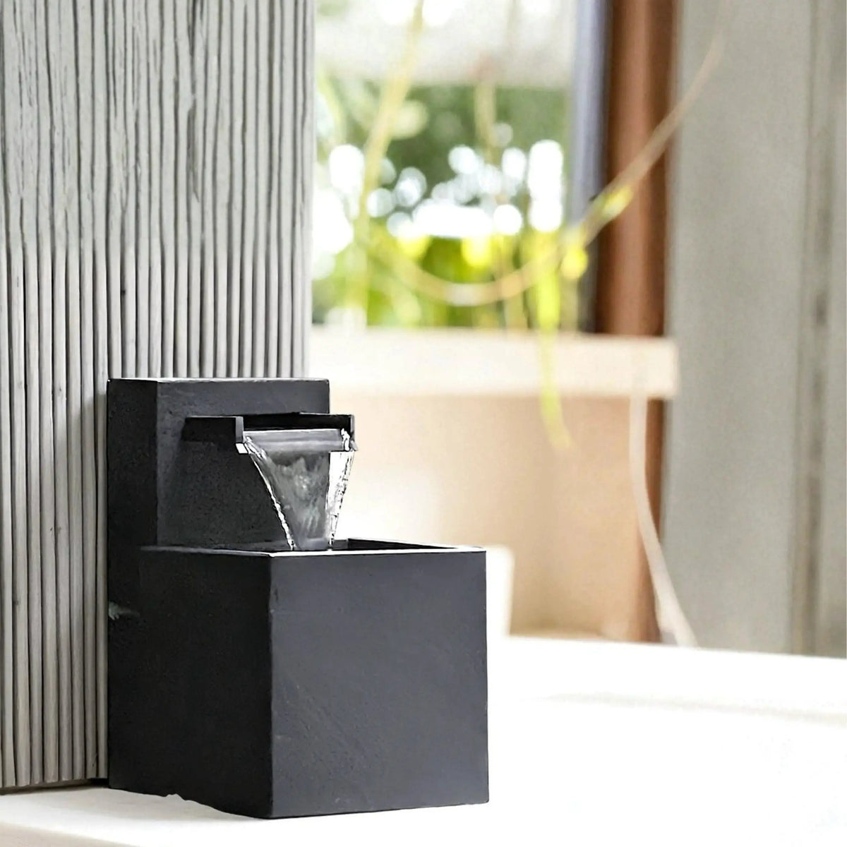 CLIMAQUA Fountains Waterwall Samui 40 Anthracite - CLIMAQUA