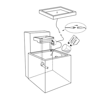 Gartenbrunnen SAMUI 40 PURE LIVING SET - CLIMAQUA